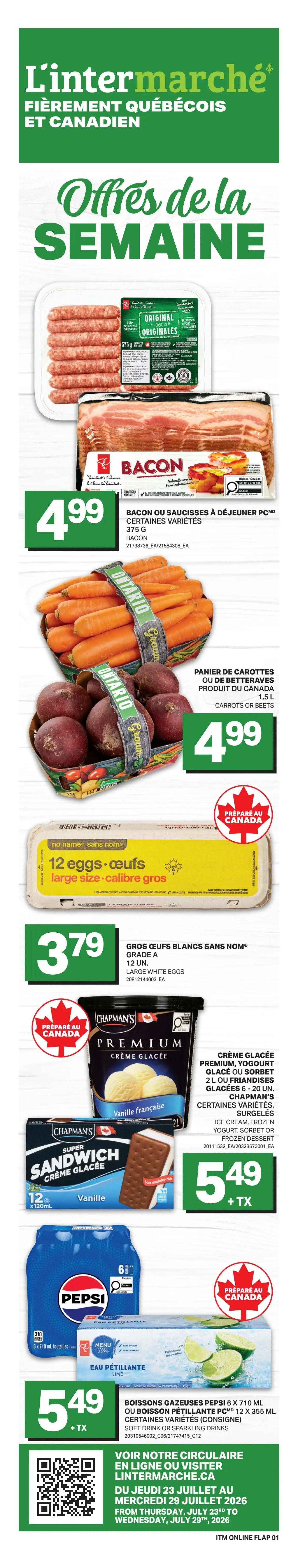 L'inter Marche Flyer July 23 to 29