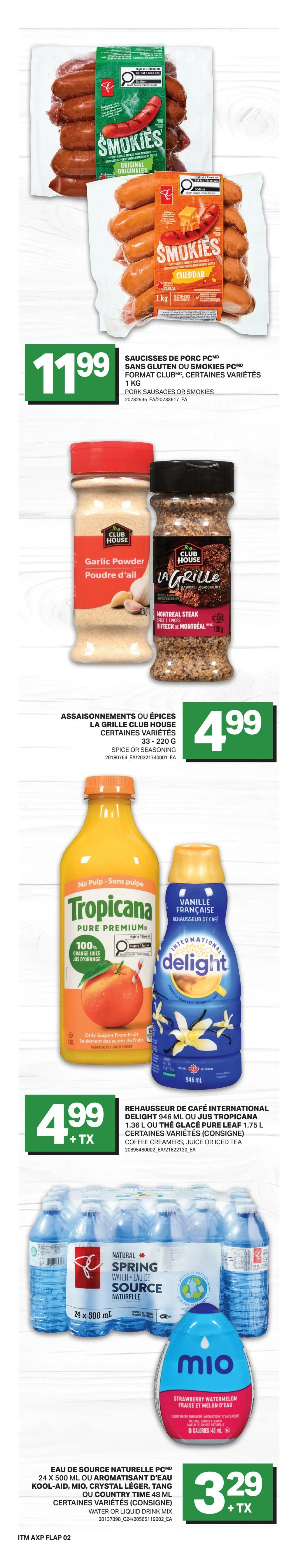 L'inter Marche Flyer July 23 to 29
