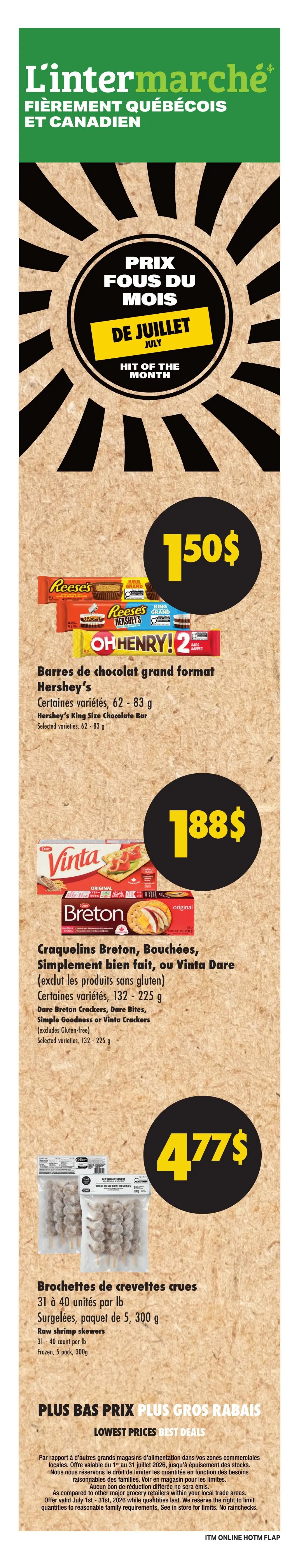 L'inter Marche Flyer July 23 to 29