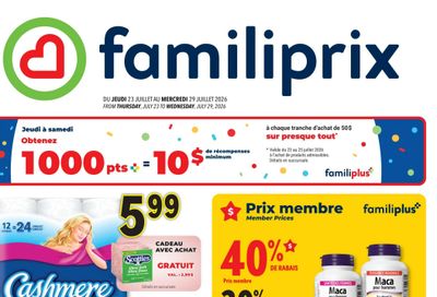Familiprix Flyer July 23 to 29