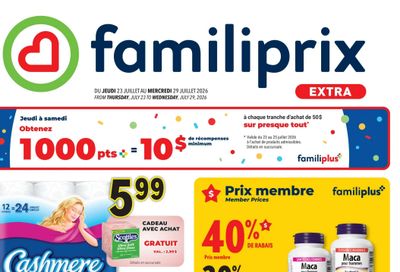Familiprix Extra Flyer July 23 to 29