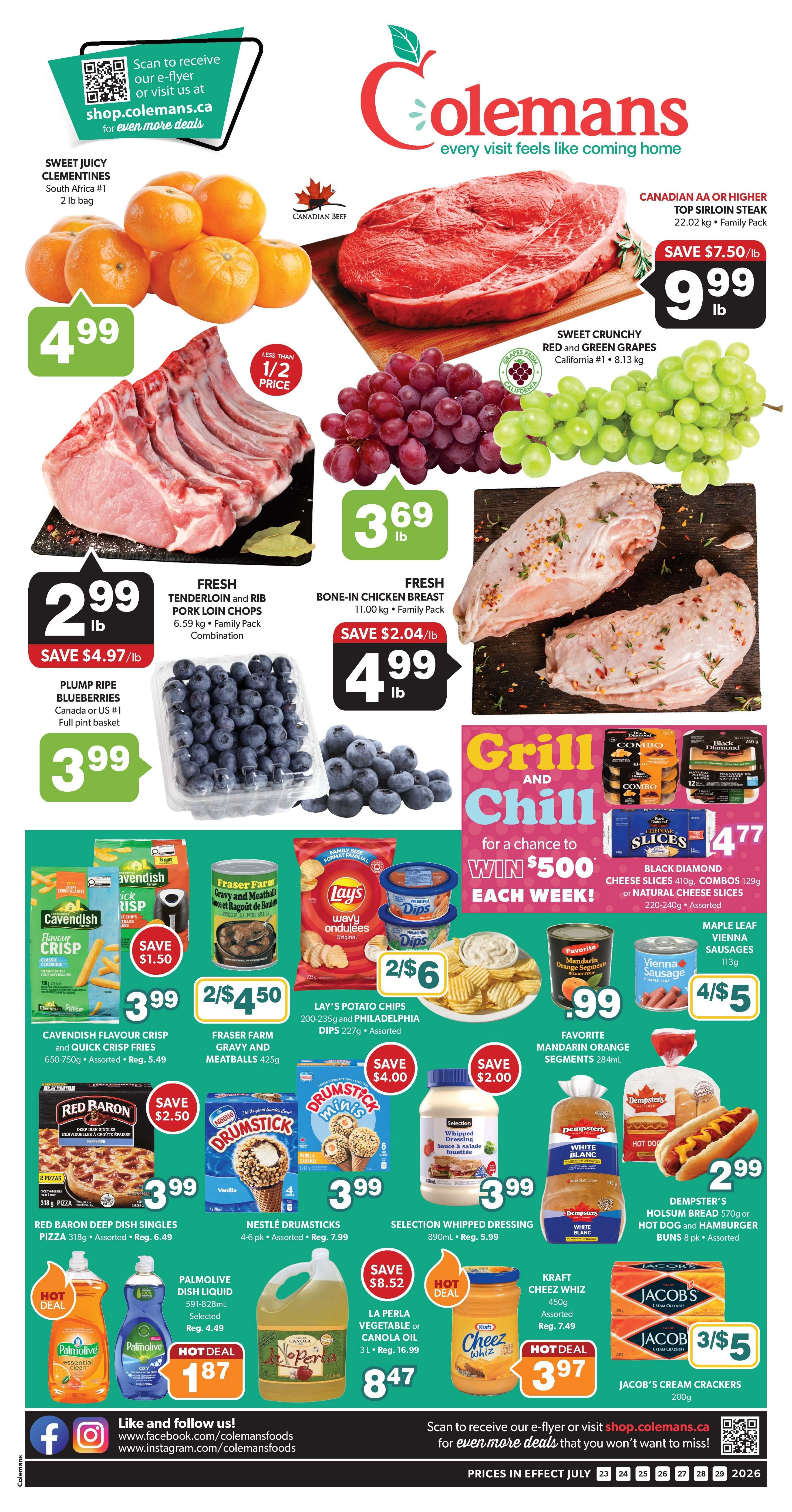 Coleman's Flyer July 23 to 29