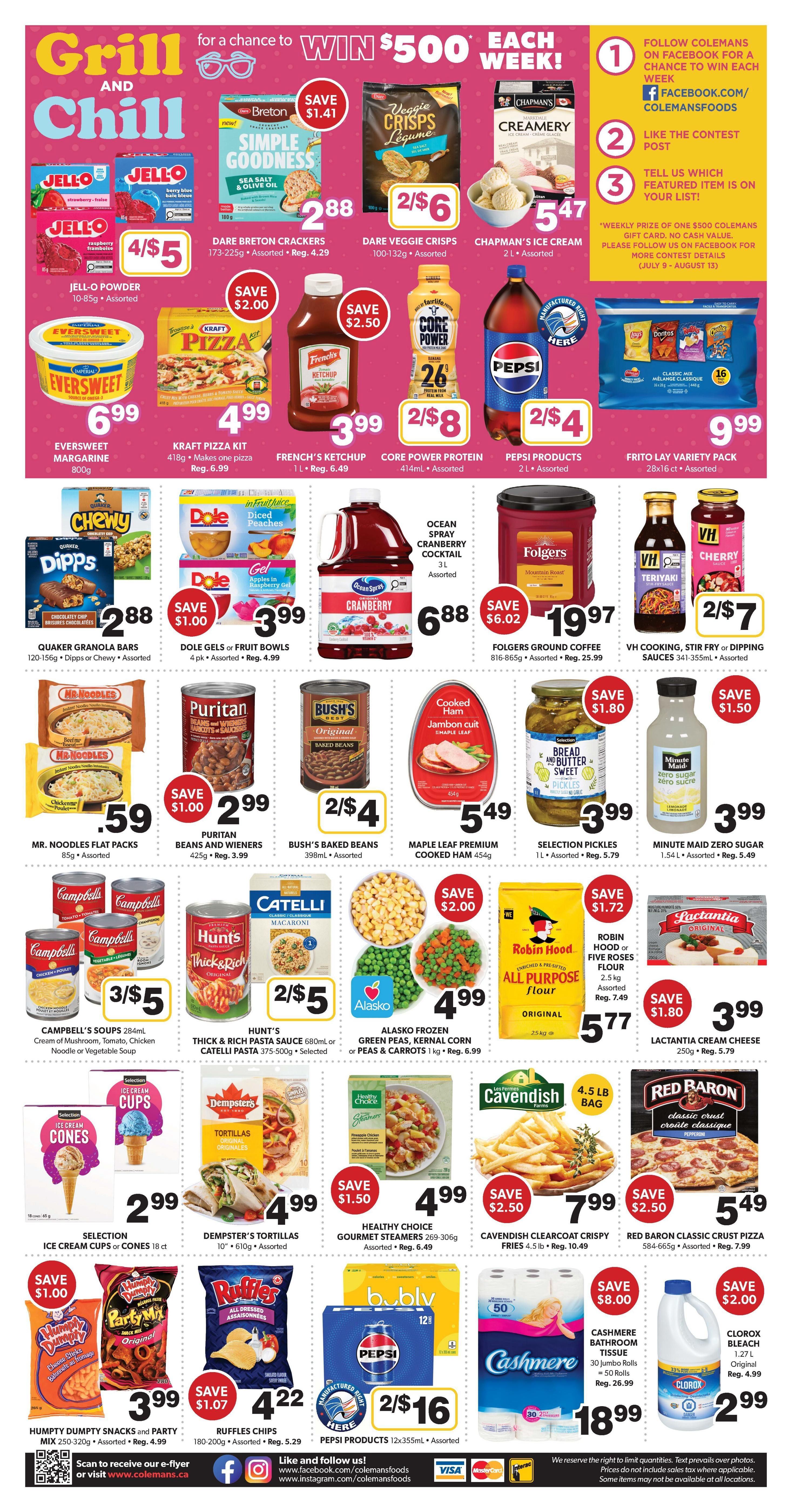 Coleman's Flyer July 23 to 29