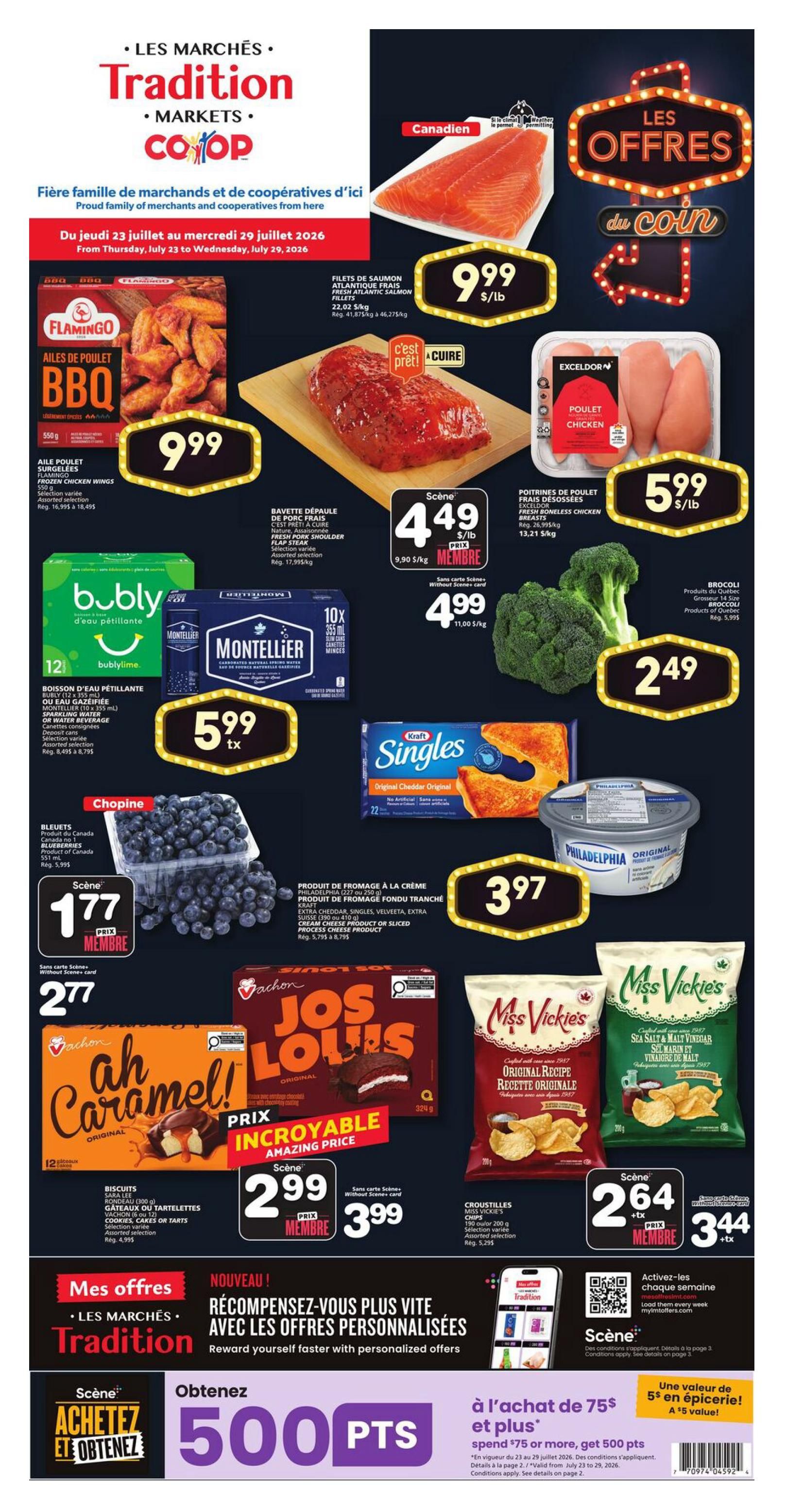 Marche Tradition (NB) Flyer July 23 to 29