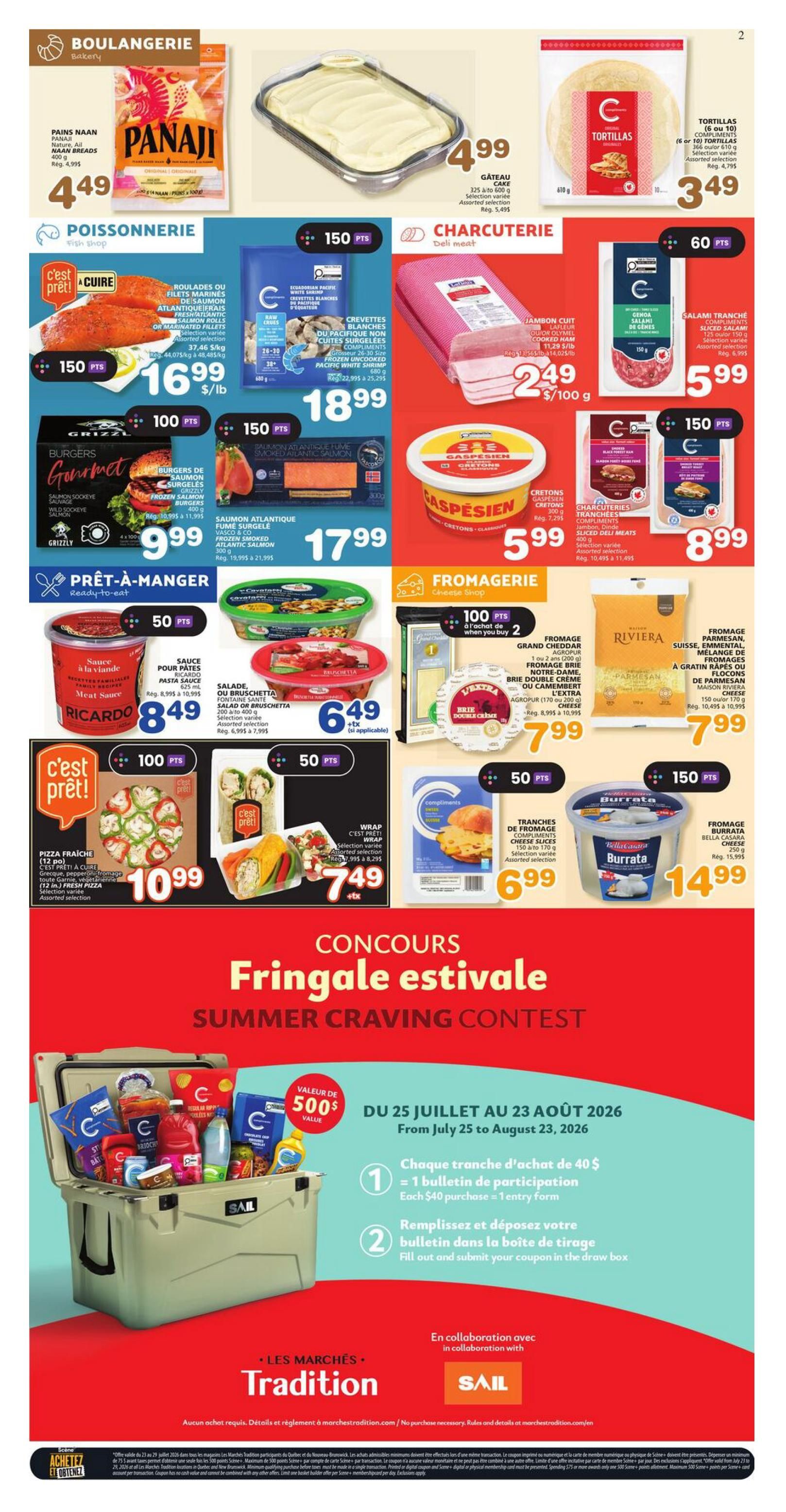 Marche Tradition (NB) Flyer July 23 to 29