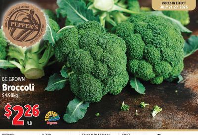 Pepper's Foods Flyer July 21 to 27