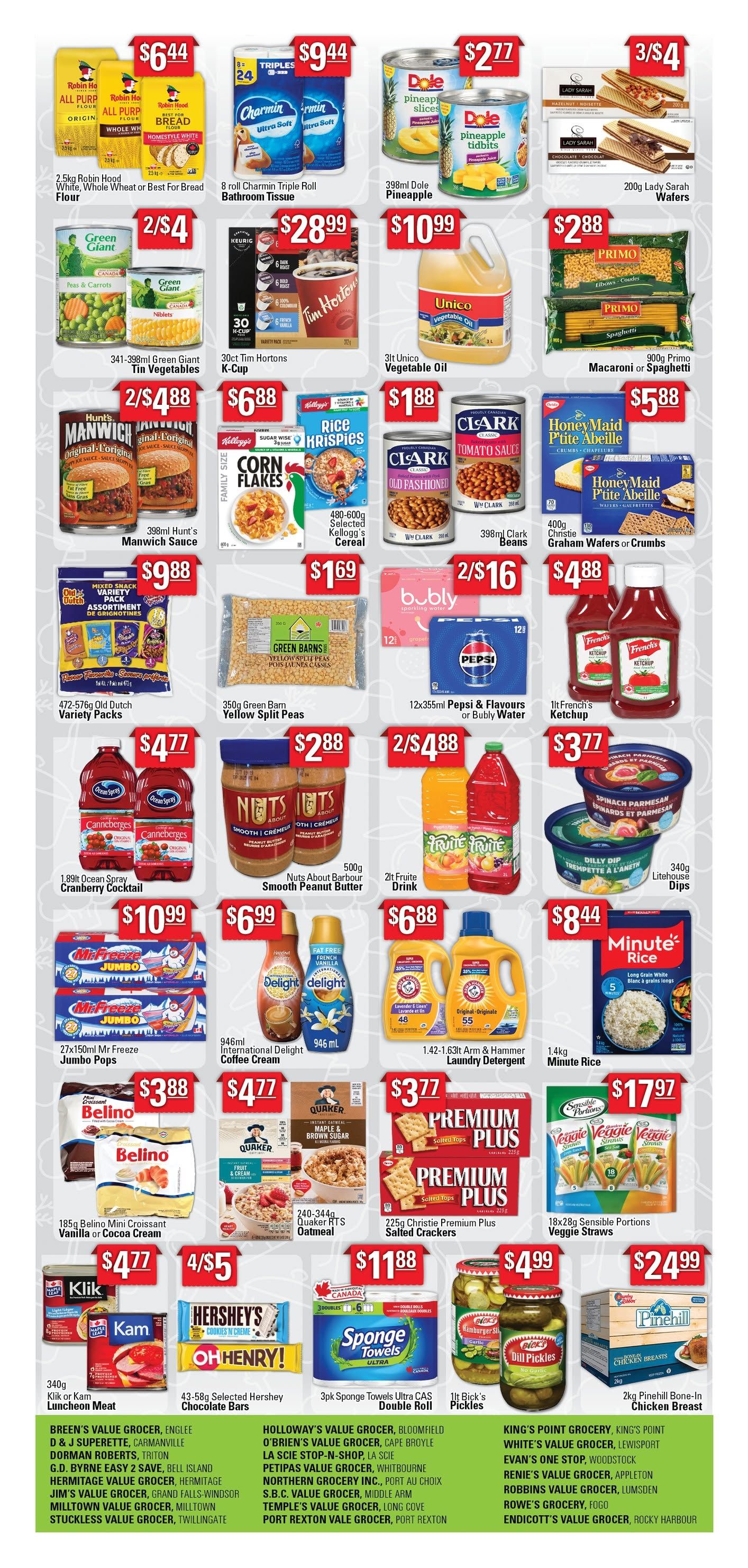 Value Grocer Flyer July 23 to 29