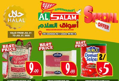 Al-Salam Supermarket Flyer July 21 to 27