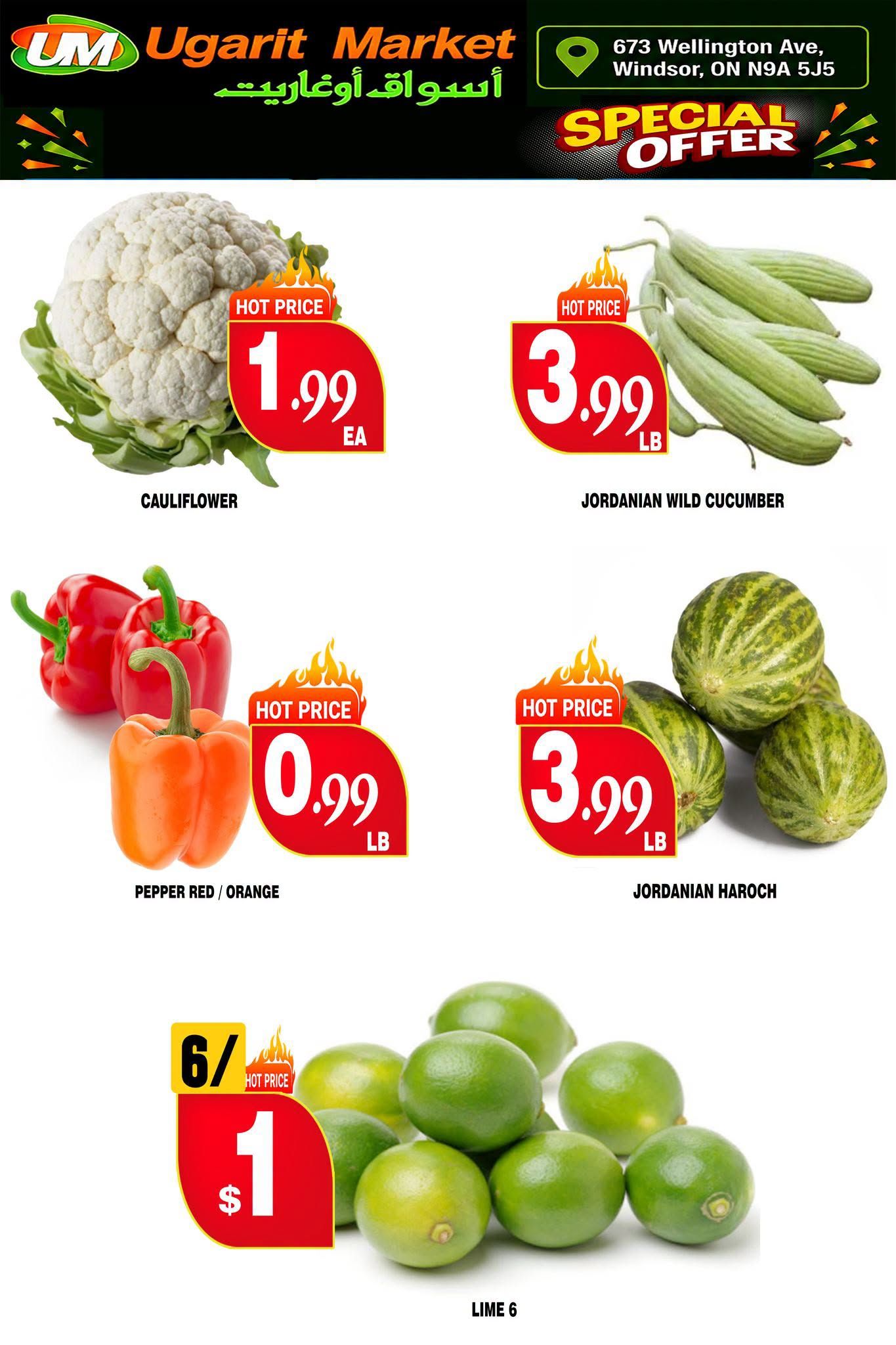 Ugarit Market Flyer July 21 to 27
