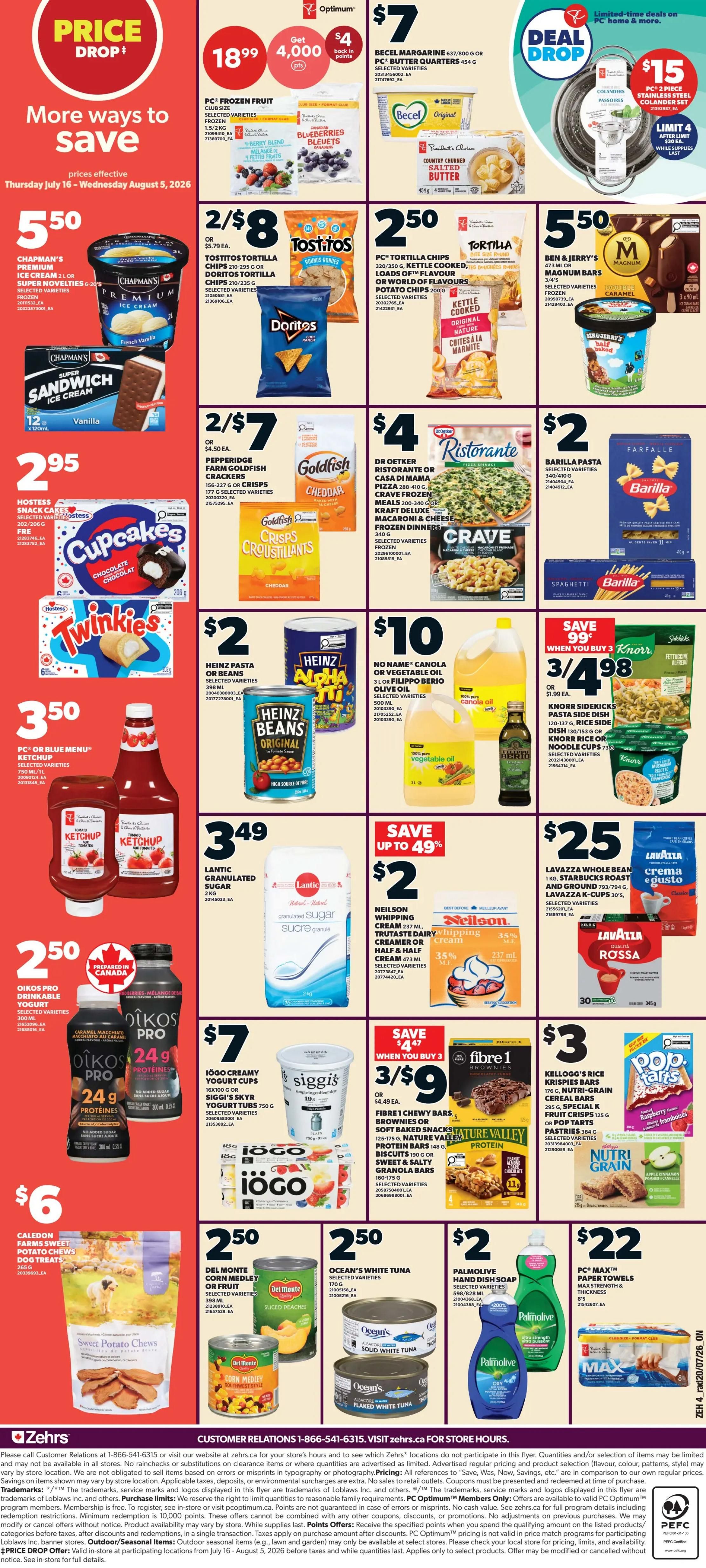 Zehrs Flyer July 23 to 29