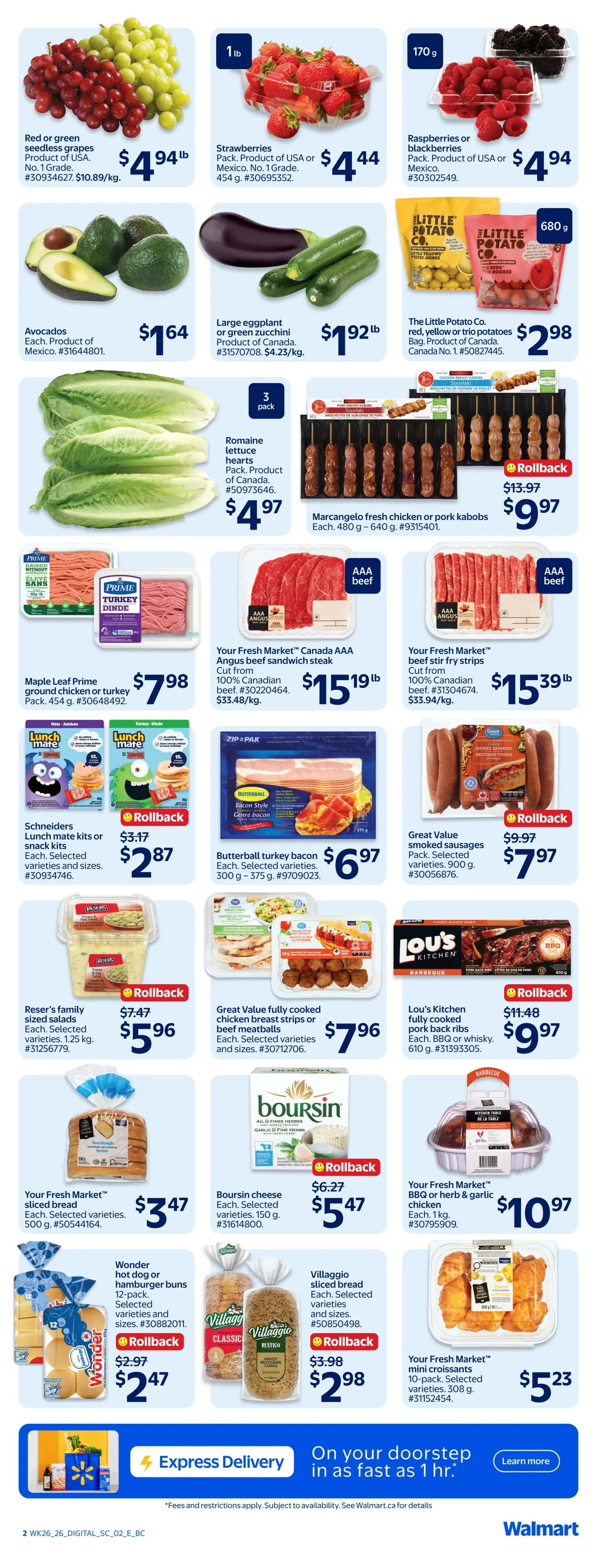 Walmart (West) Flyer July 23 to 29
