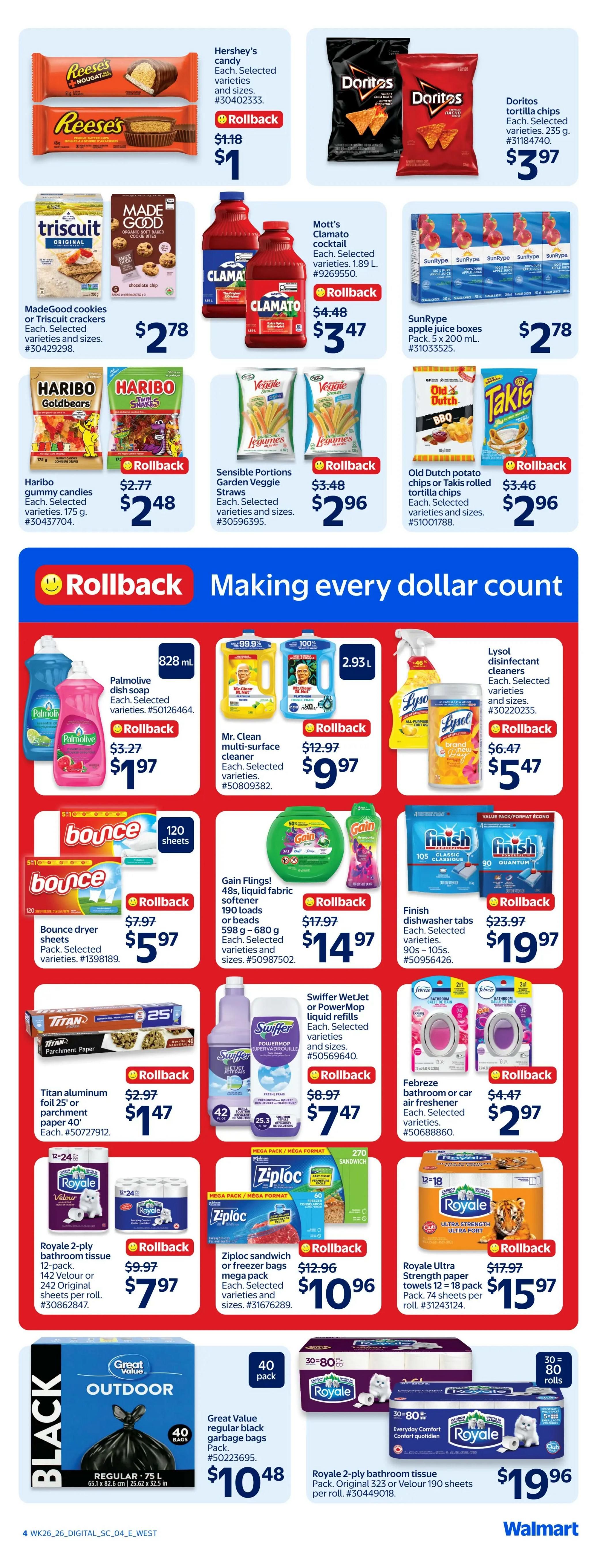 Walmart (West) Flyer July 23 to 29