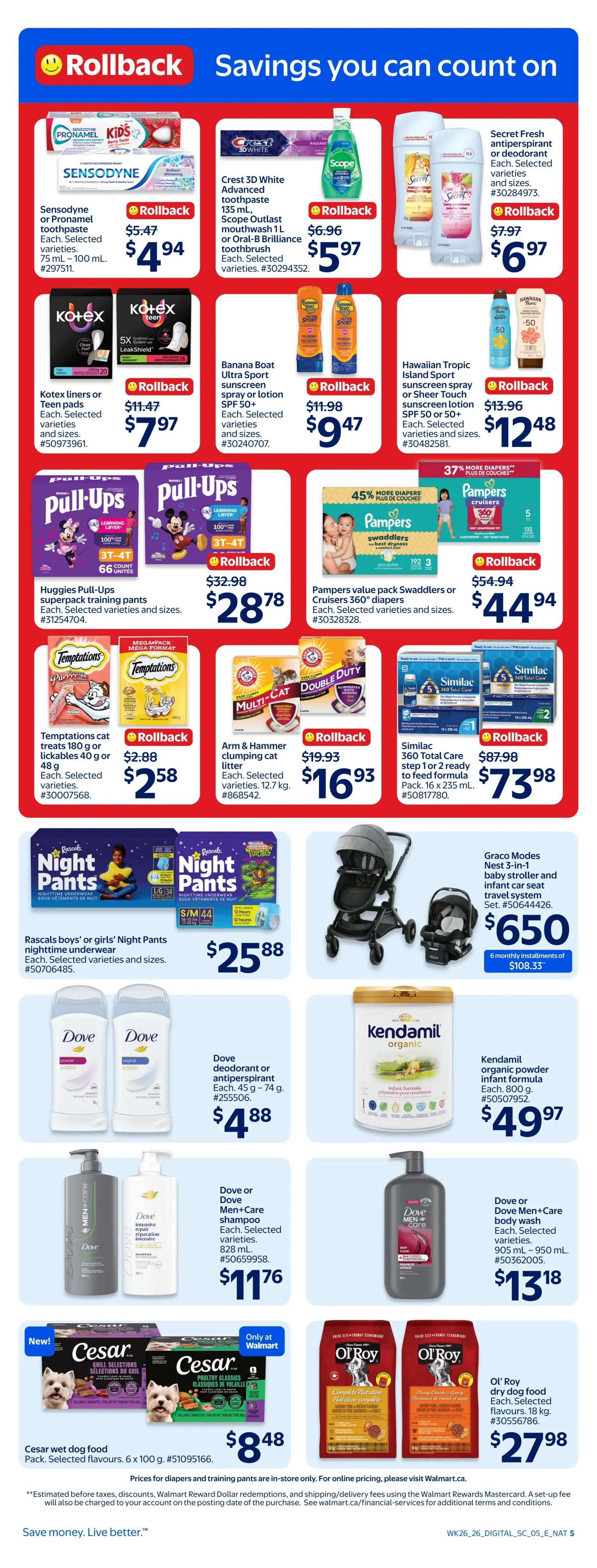 Walmart (West) Flyer July 23 to 29