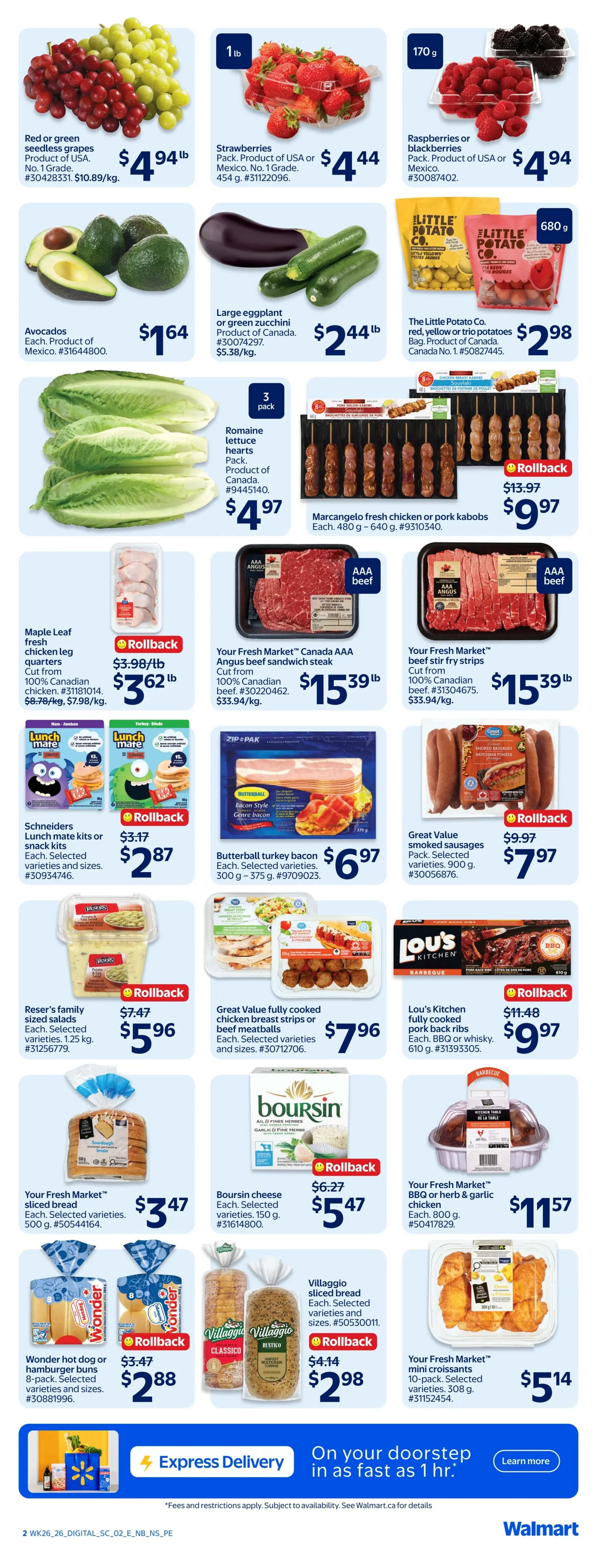 Walmart (Atlantic) Flyer July 23 to 29