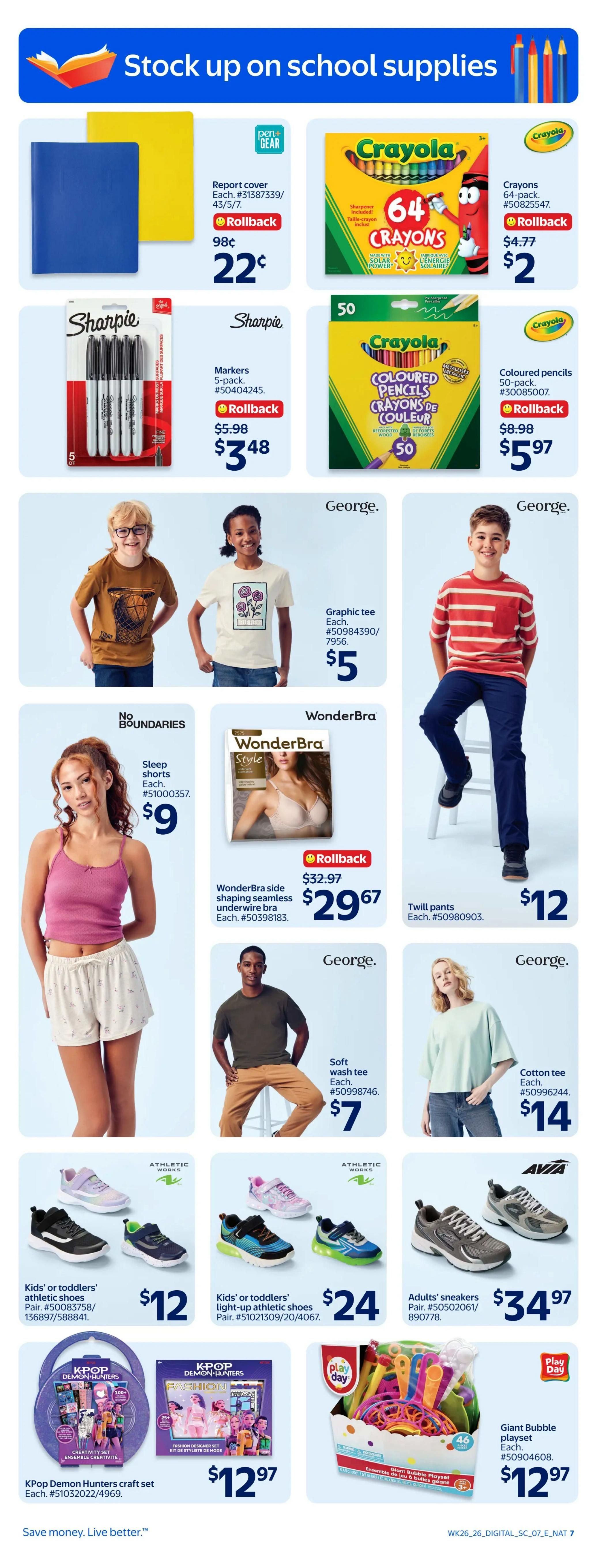 Walmart (Atlantic) Flyer July 23 to 29