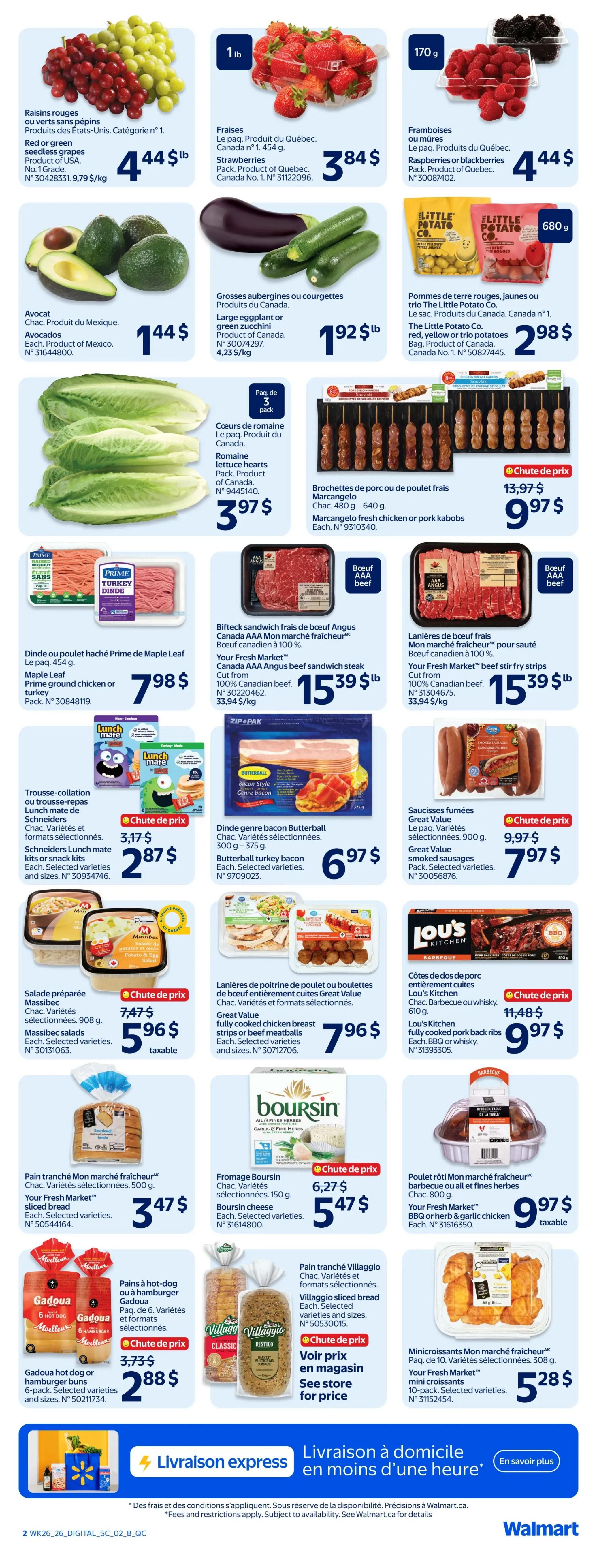 Walmart (QC) Flyer July 23 to 29