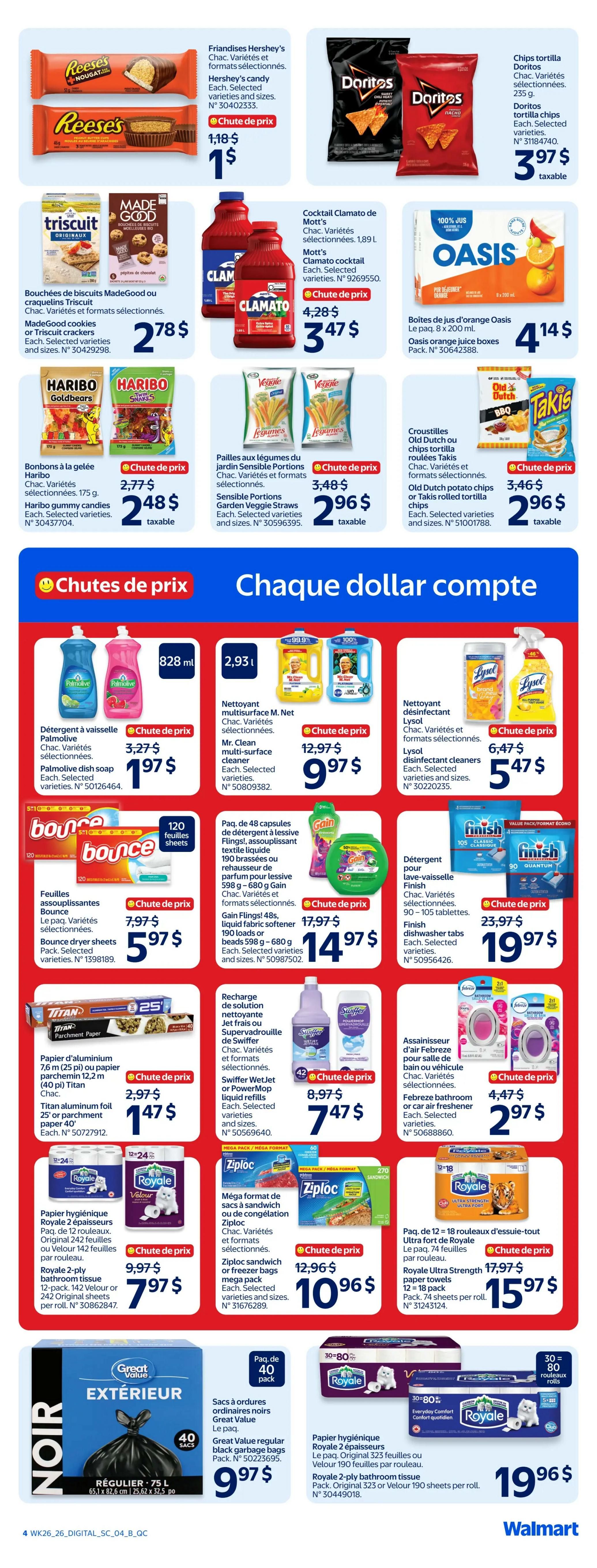 Walmart (QC) Flyer July 23 to 29