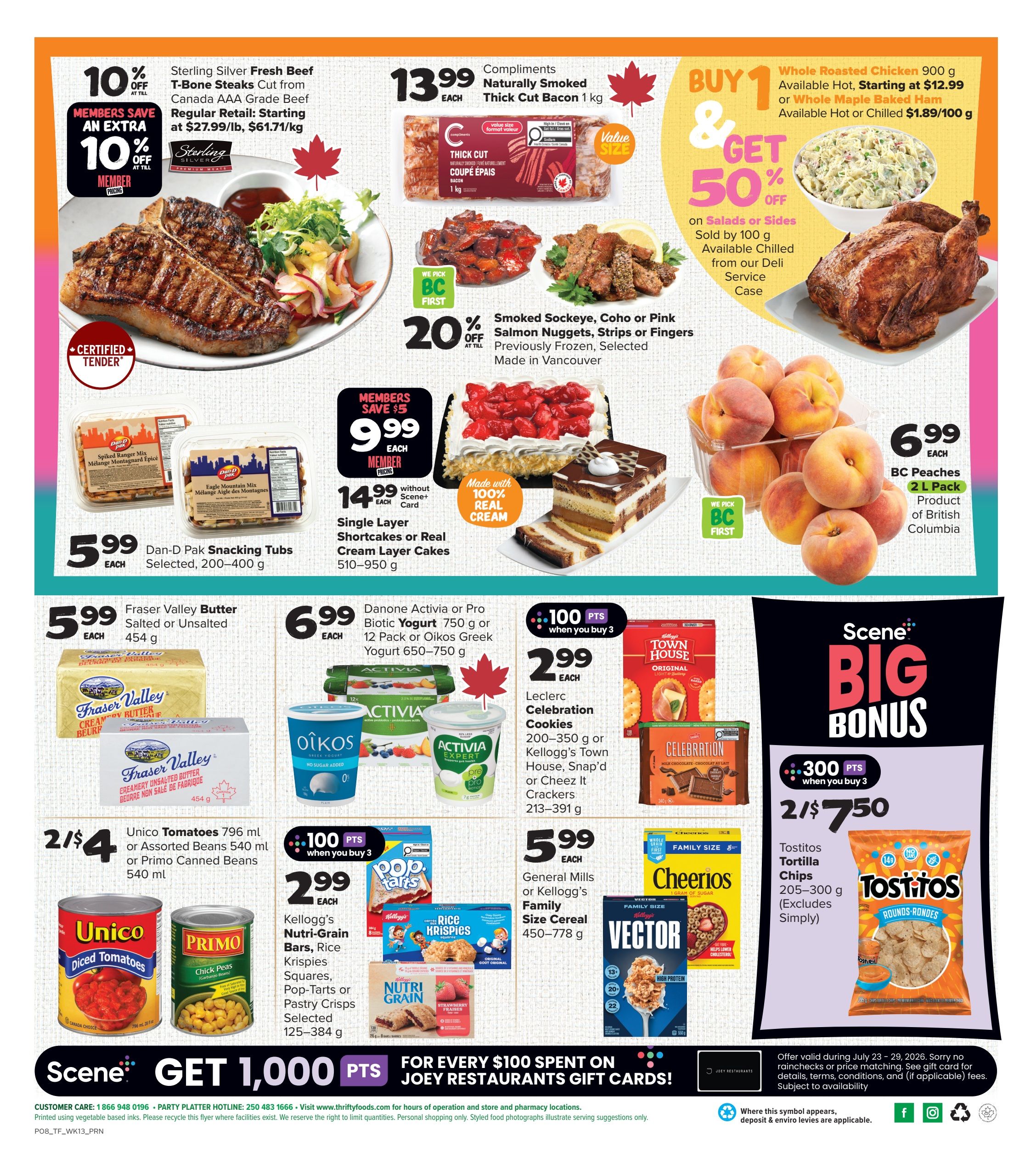Thrifty Foods Flyer July 23 to 29