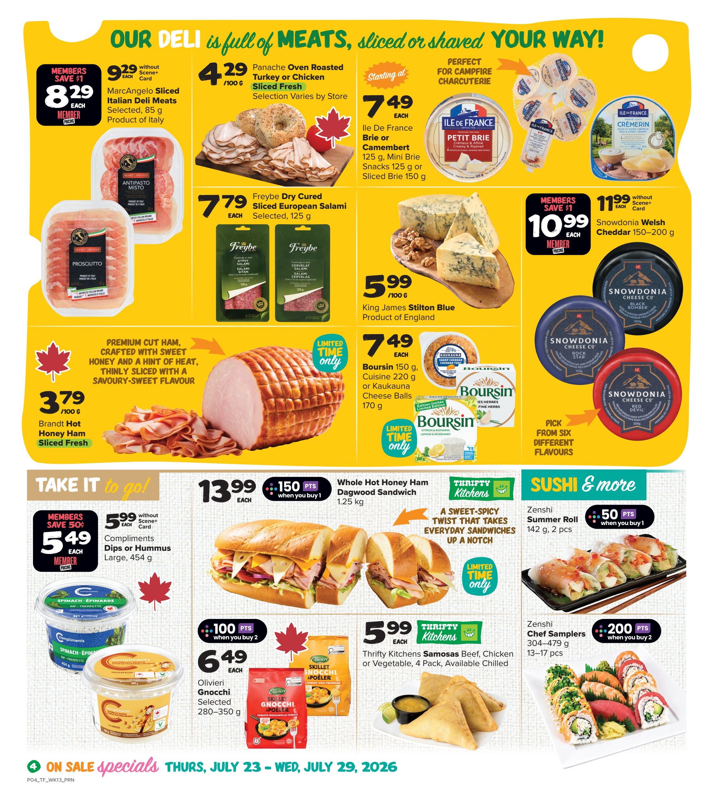 Thrifty Foods Flyer July 23 to 29