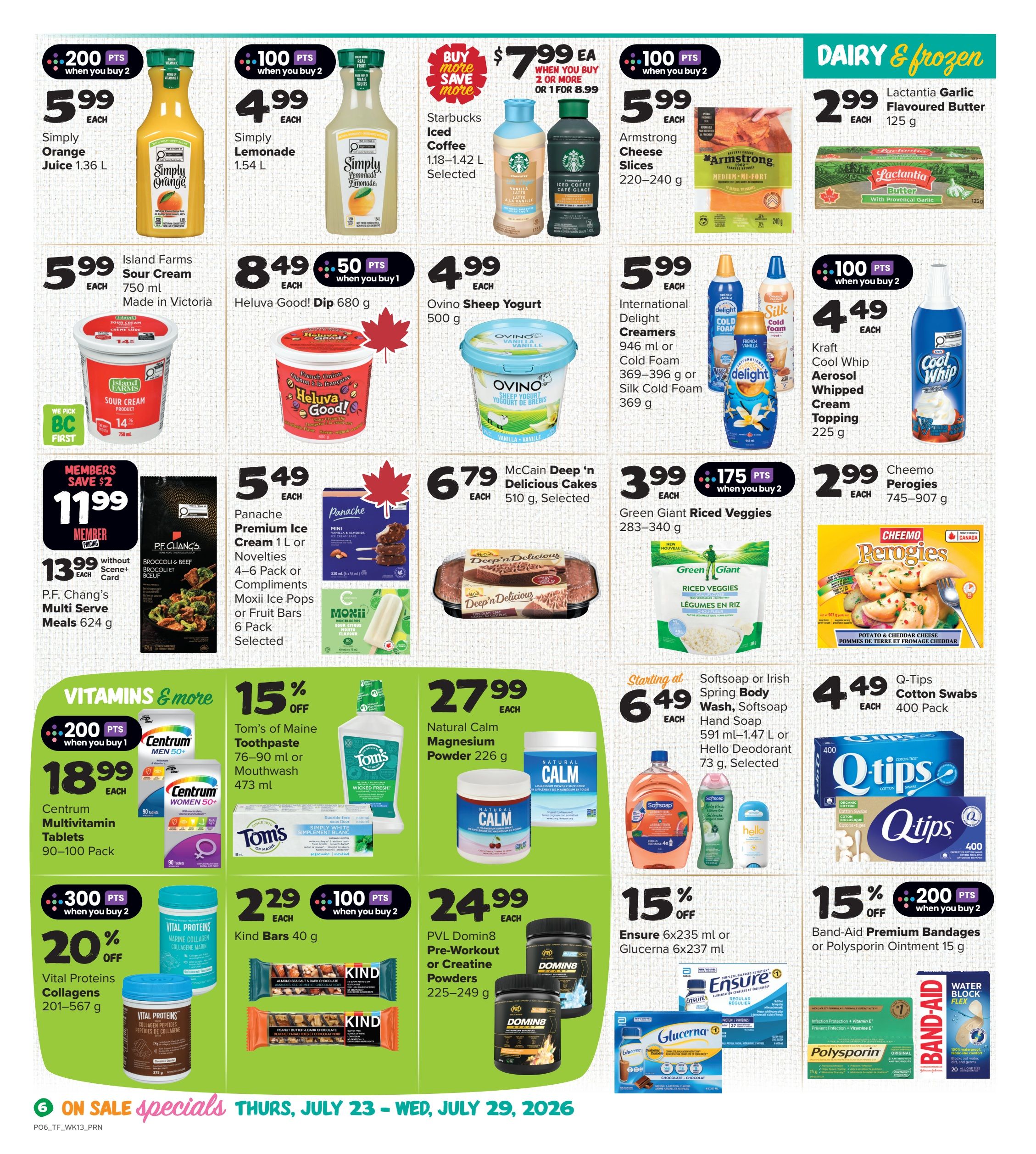Thrifty Foods Flyer July 23 to 29