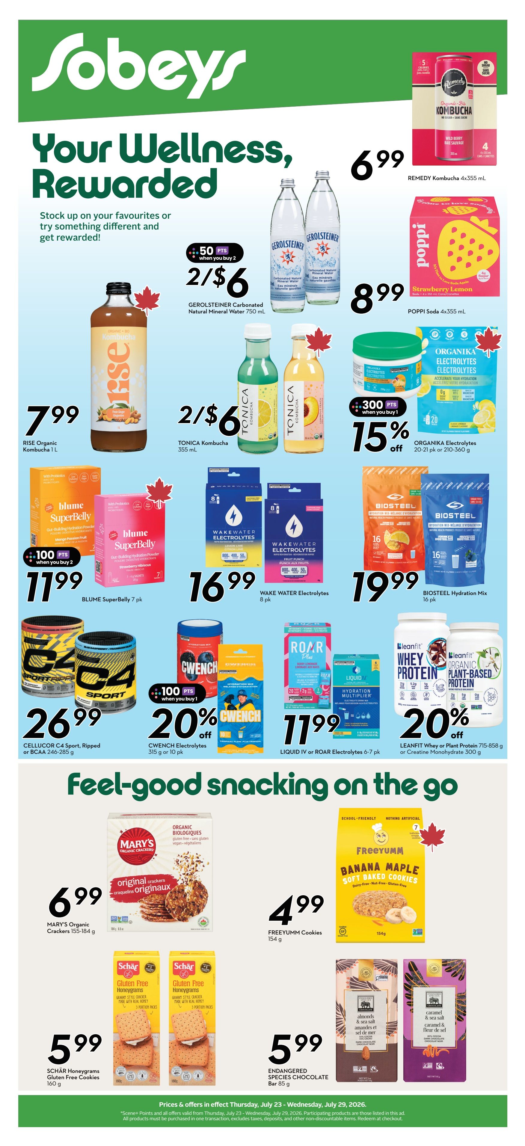 Sobeys (ON) Flyer July 23 to 29