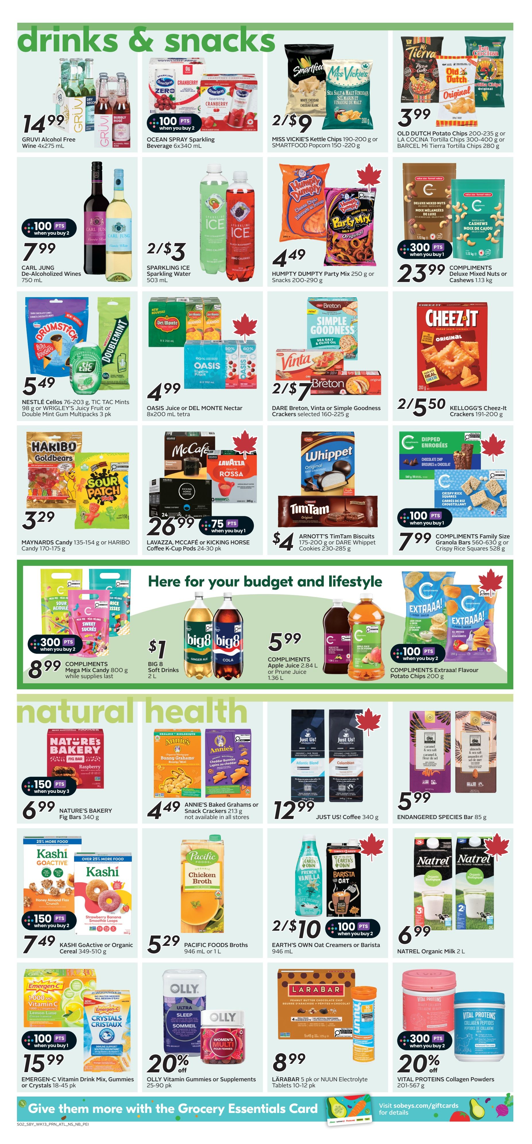 Sobeys (Atlantic) Flyer July 23 to 29