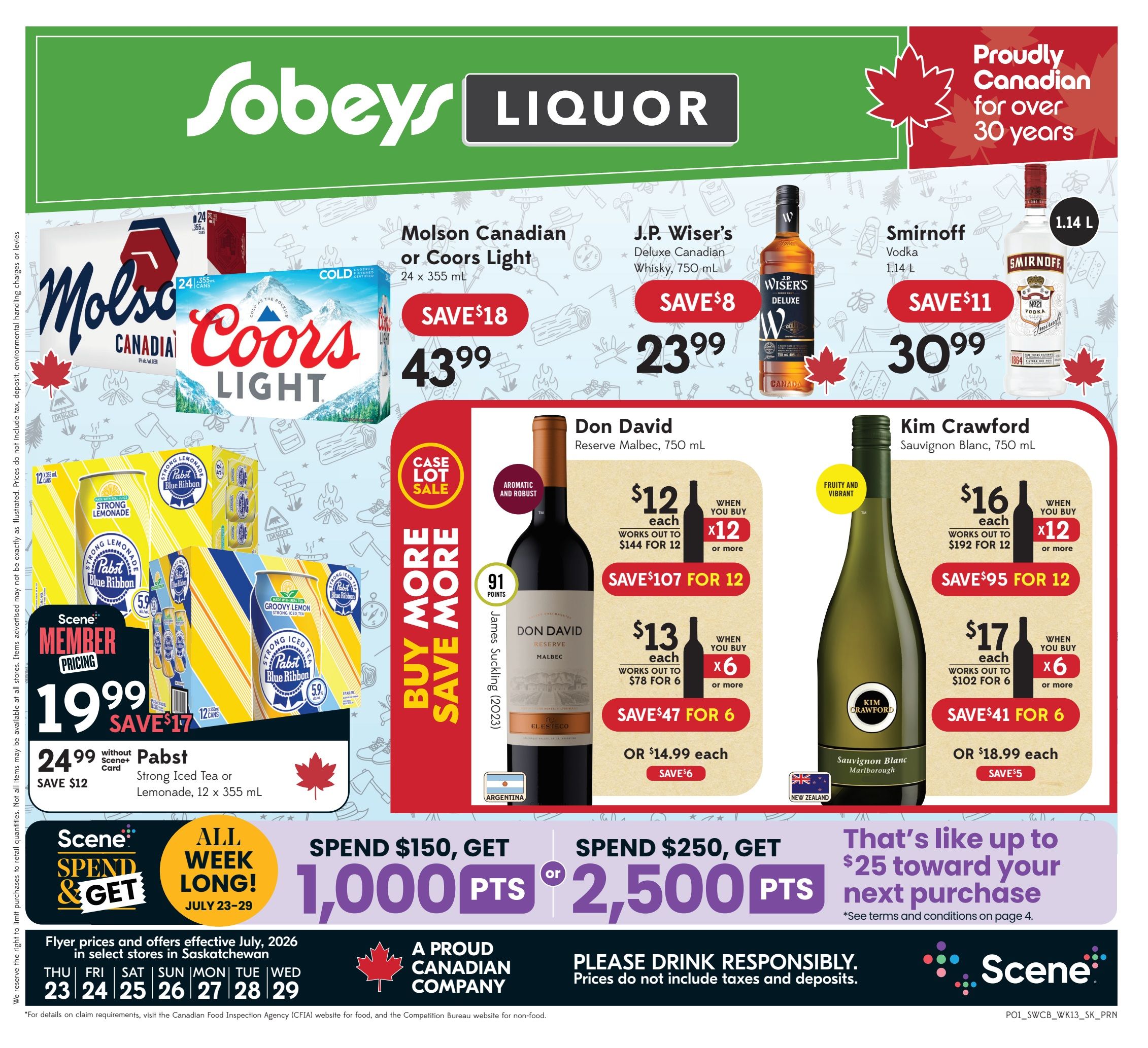 Sobeys (SK) SWCB Flyer July 23 to 29