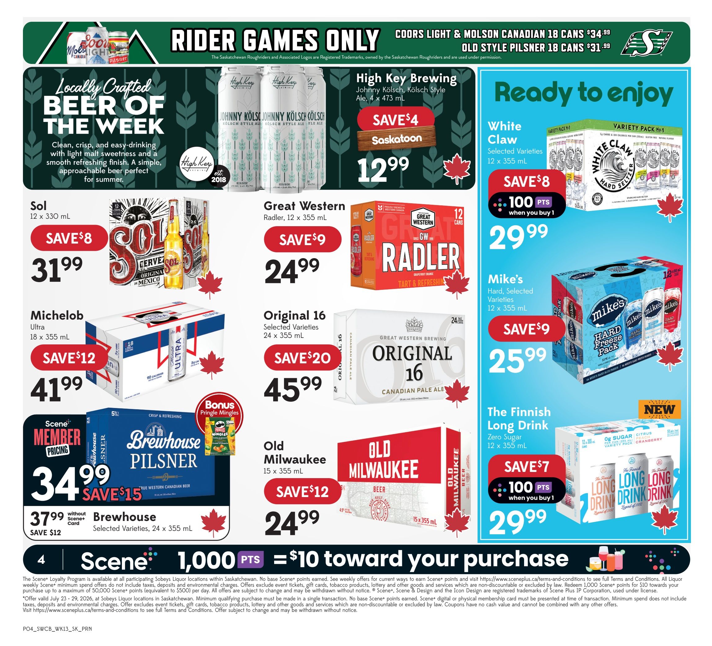 Sobeys (SK) SWCB Flyer July 23 to 29