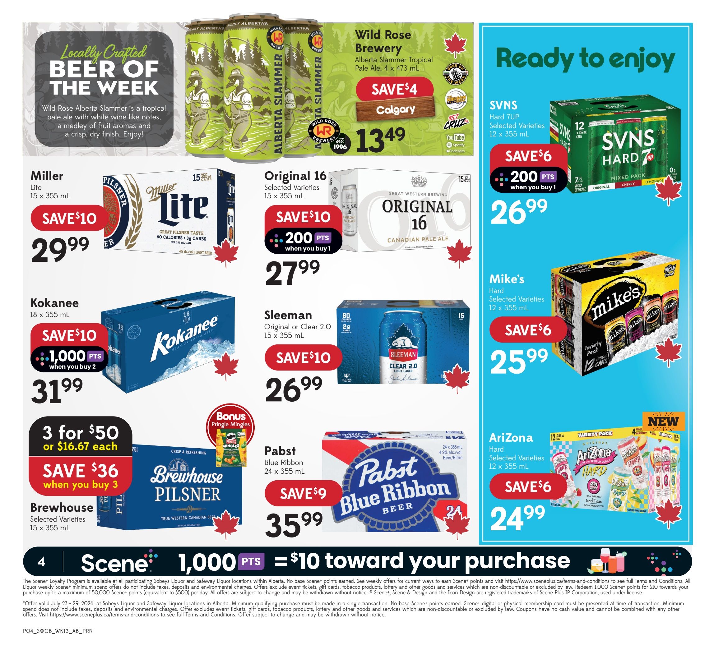 Sobeys/Safeway (AB) SWCB Flyer July 23 to 29