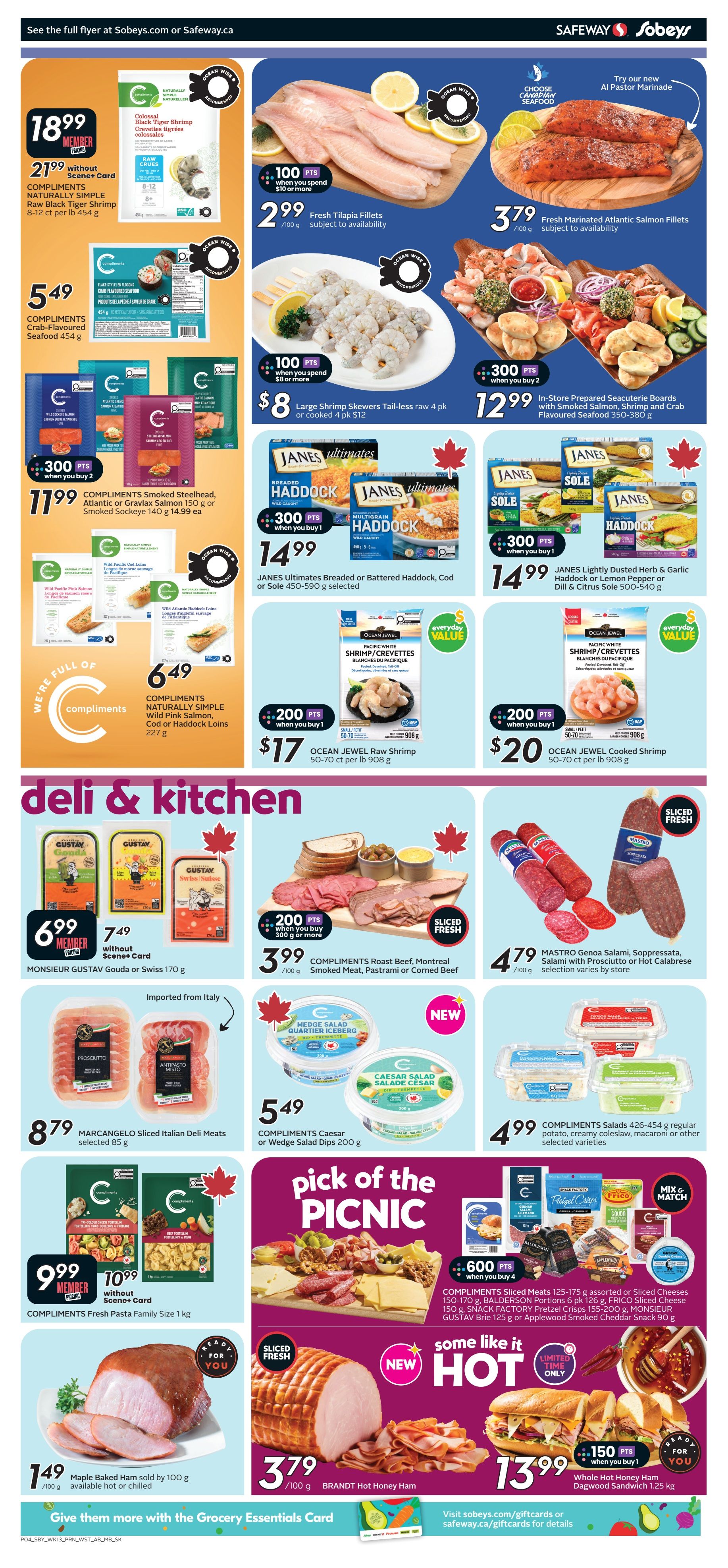 Sobeys/Safeway (SK & MB) Flyer July 23 to 29