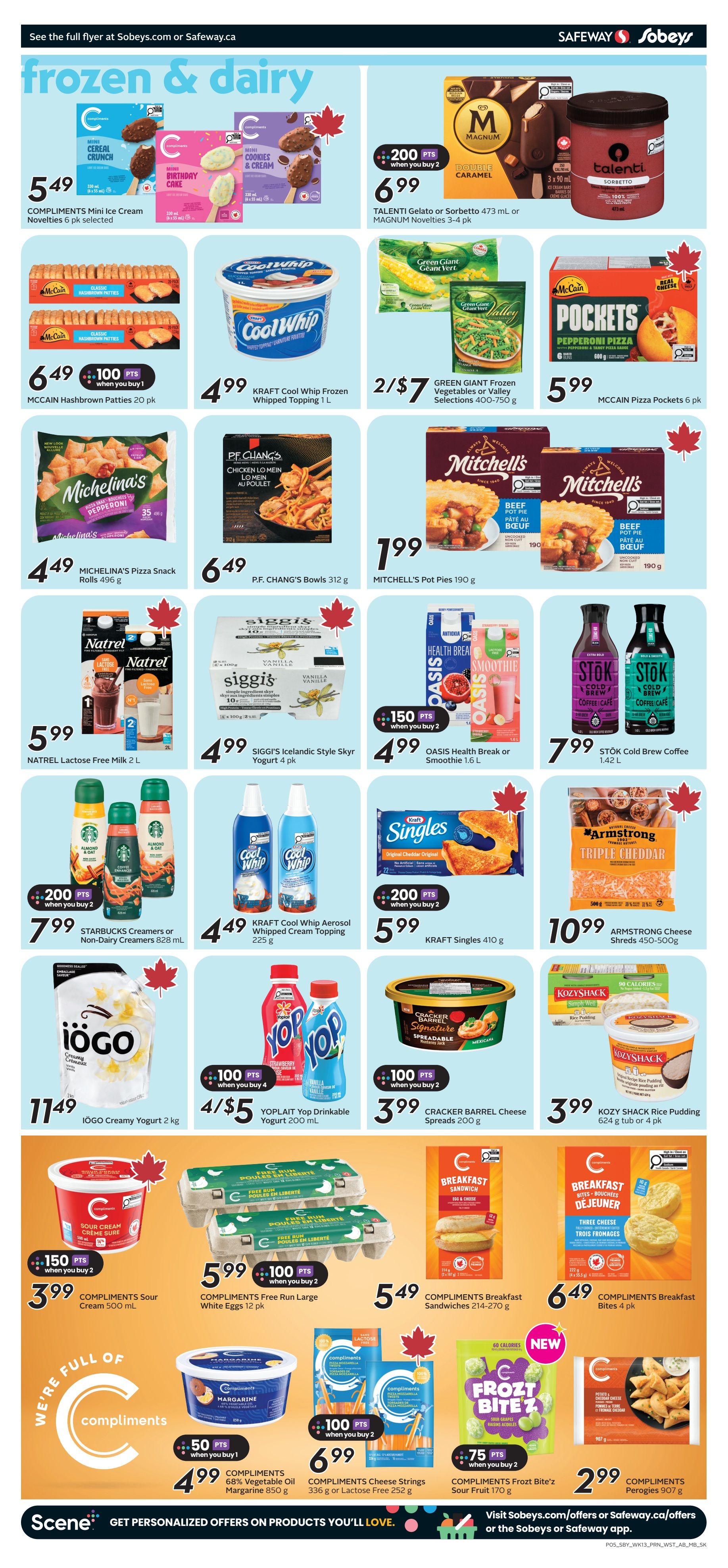 Sobeys/Safeway (SK & MB) Flyer July 23 to 29