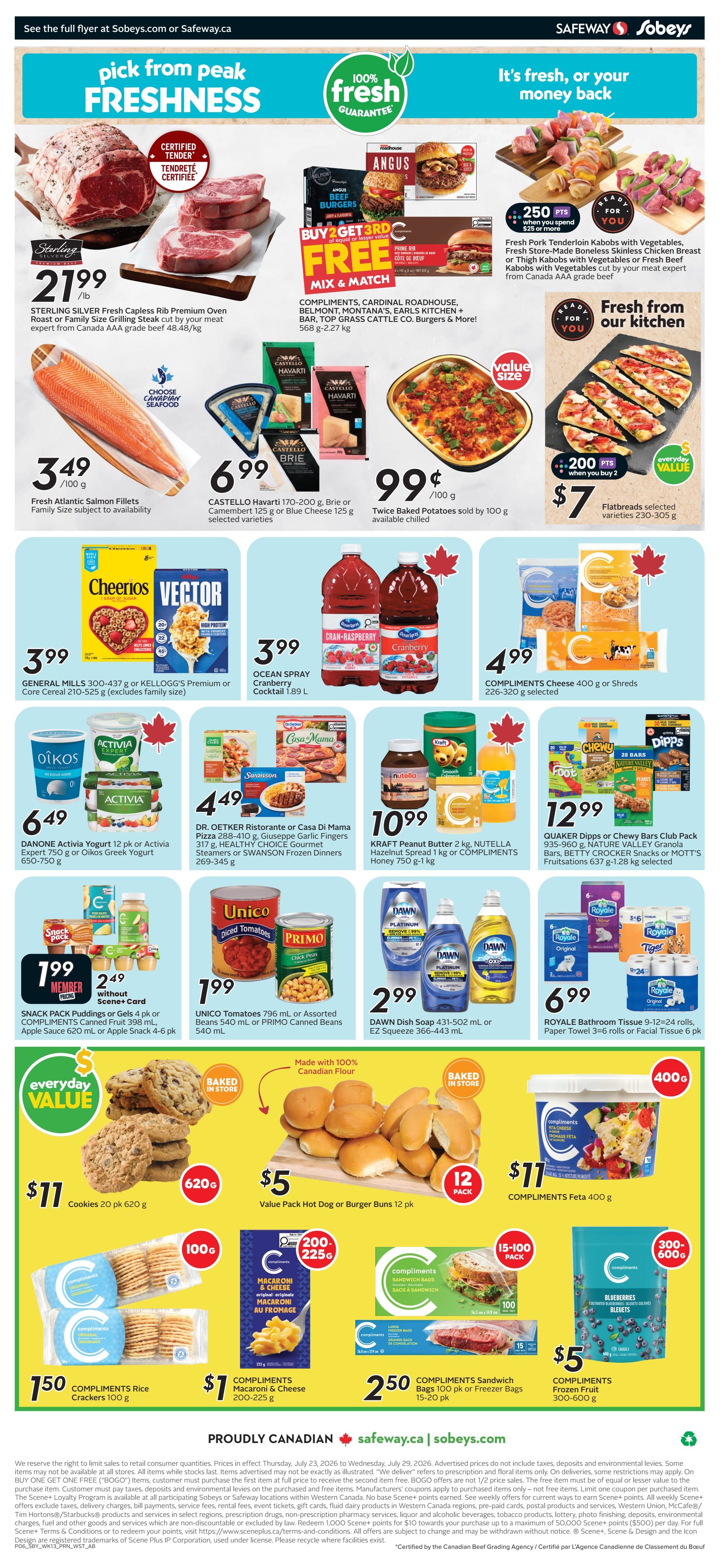 Sobeys/Safeway (AB) Flyer July 23 to 29