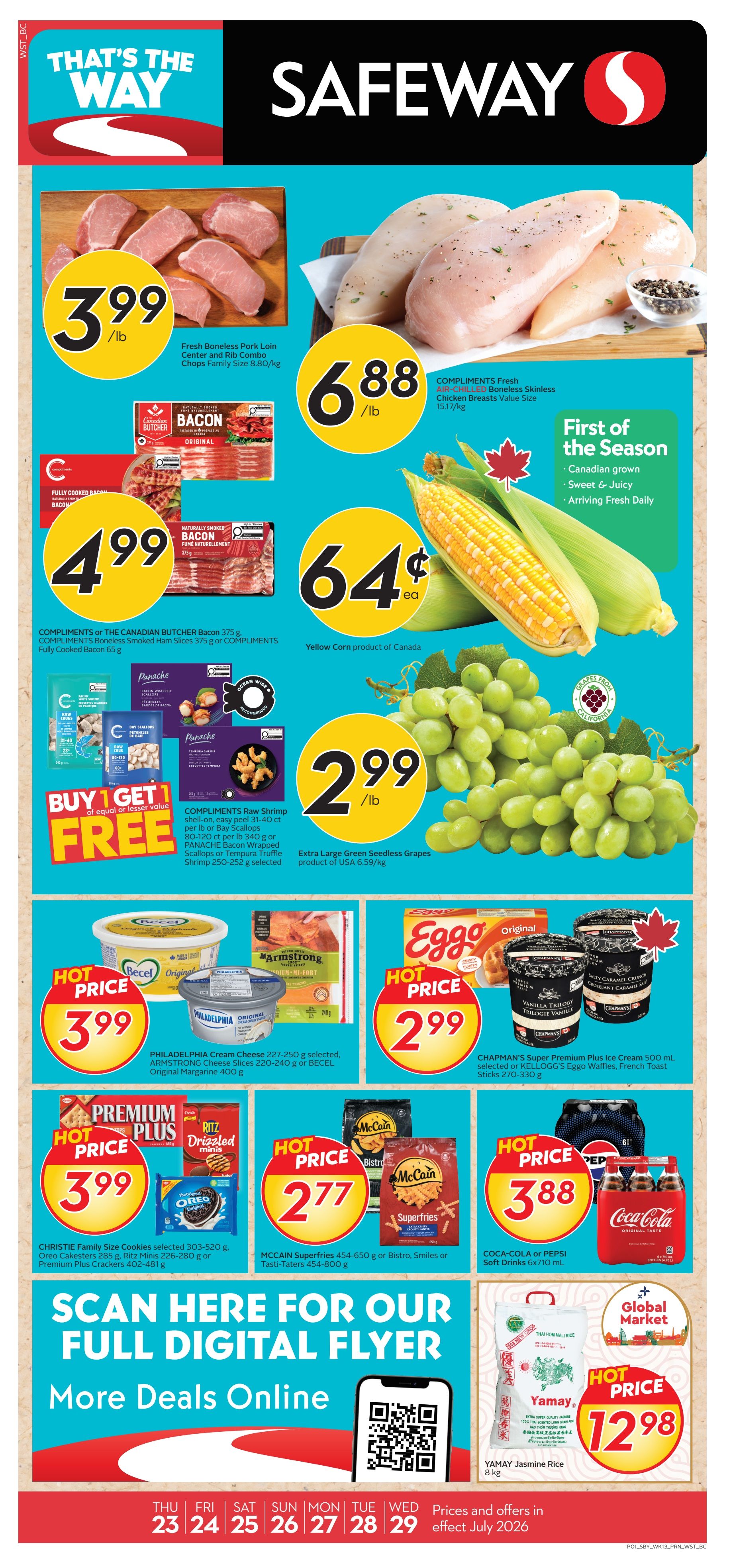 Safeway (BC) Flyer July 23 to 29