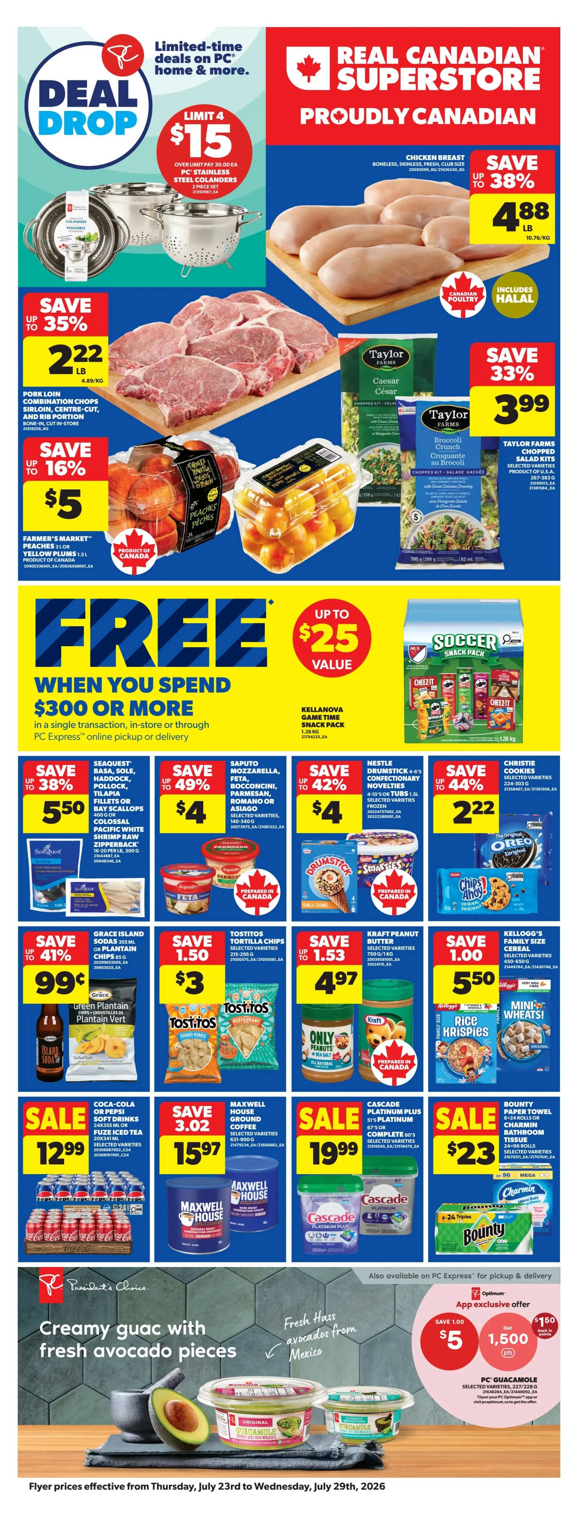 Real Canadian Superstore (ON) Flyer July 23 to 29