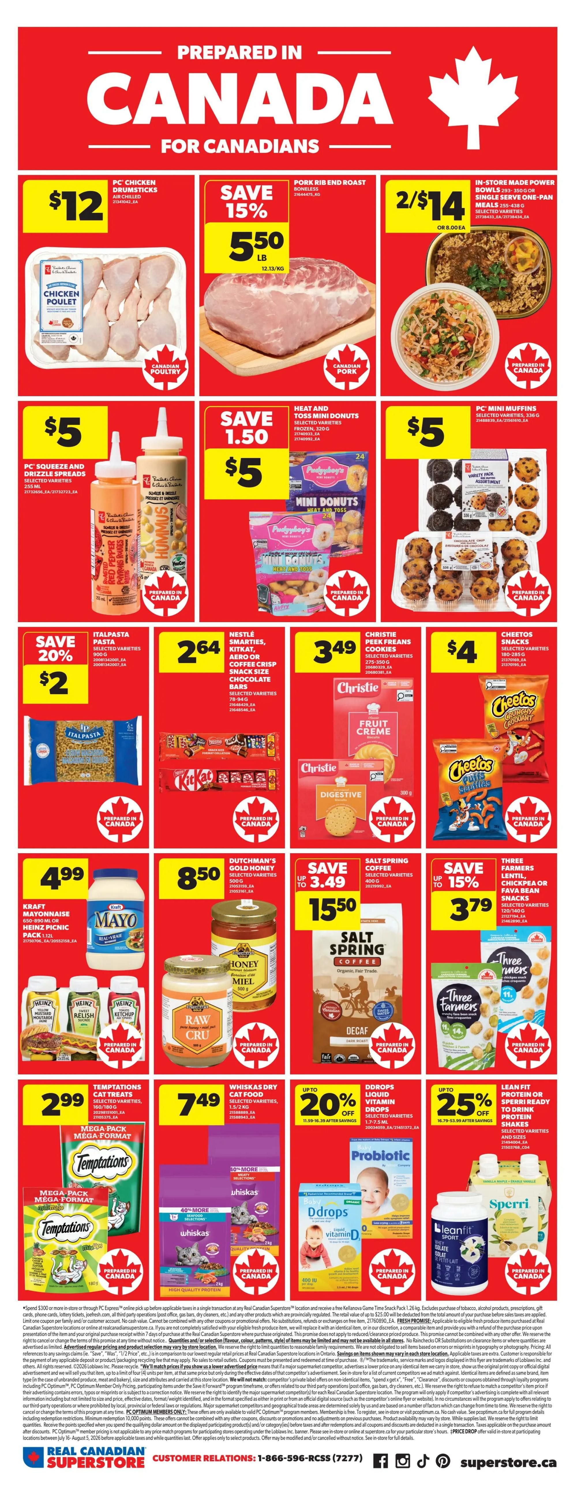 Real Canadian Superstore (ON) Flyer July 23 to 29