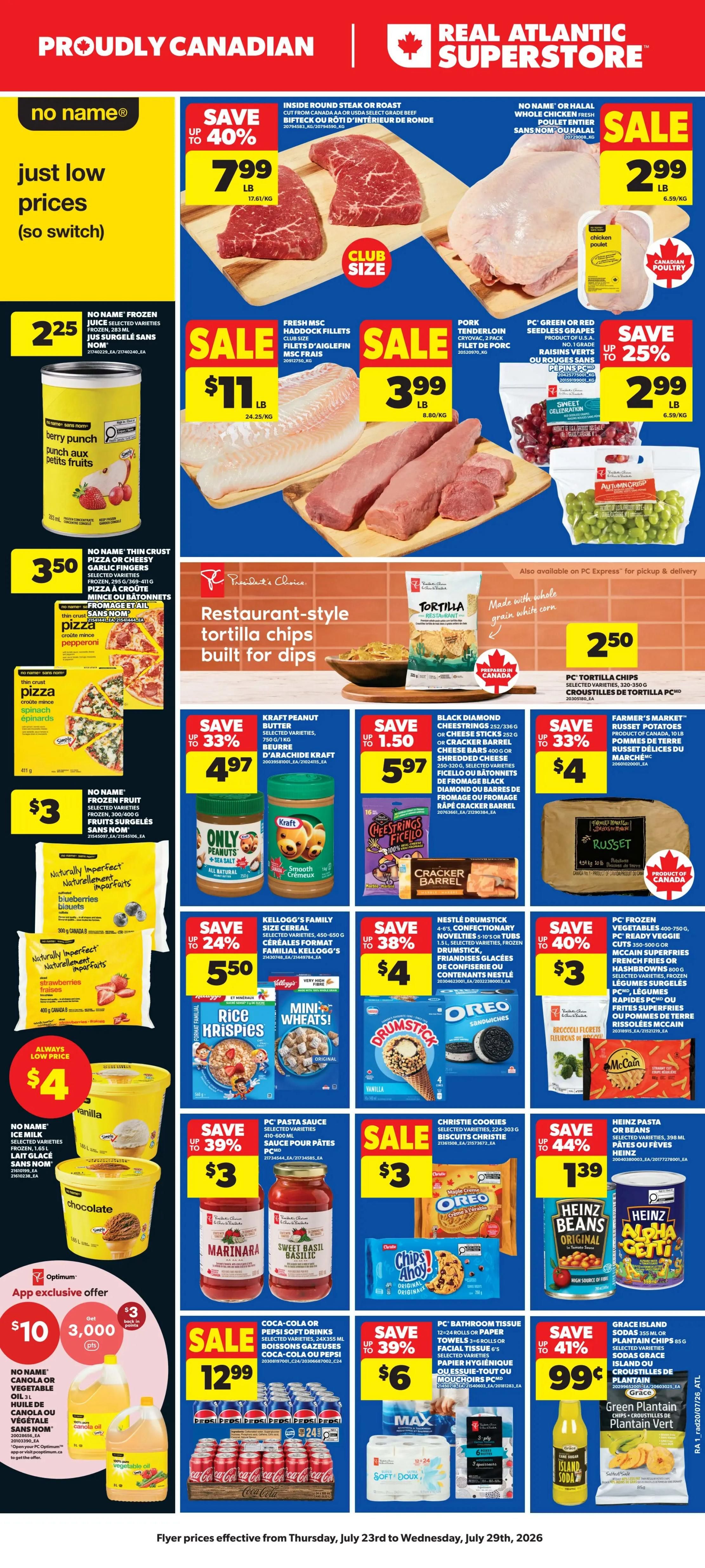 Real Atlantic Superstore Flyer July 23 to 29