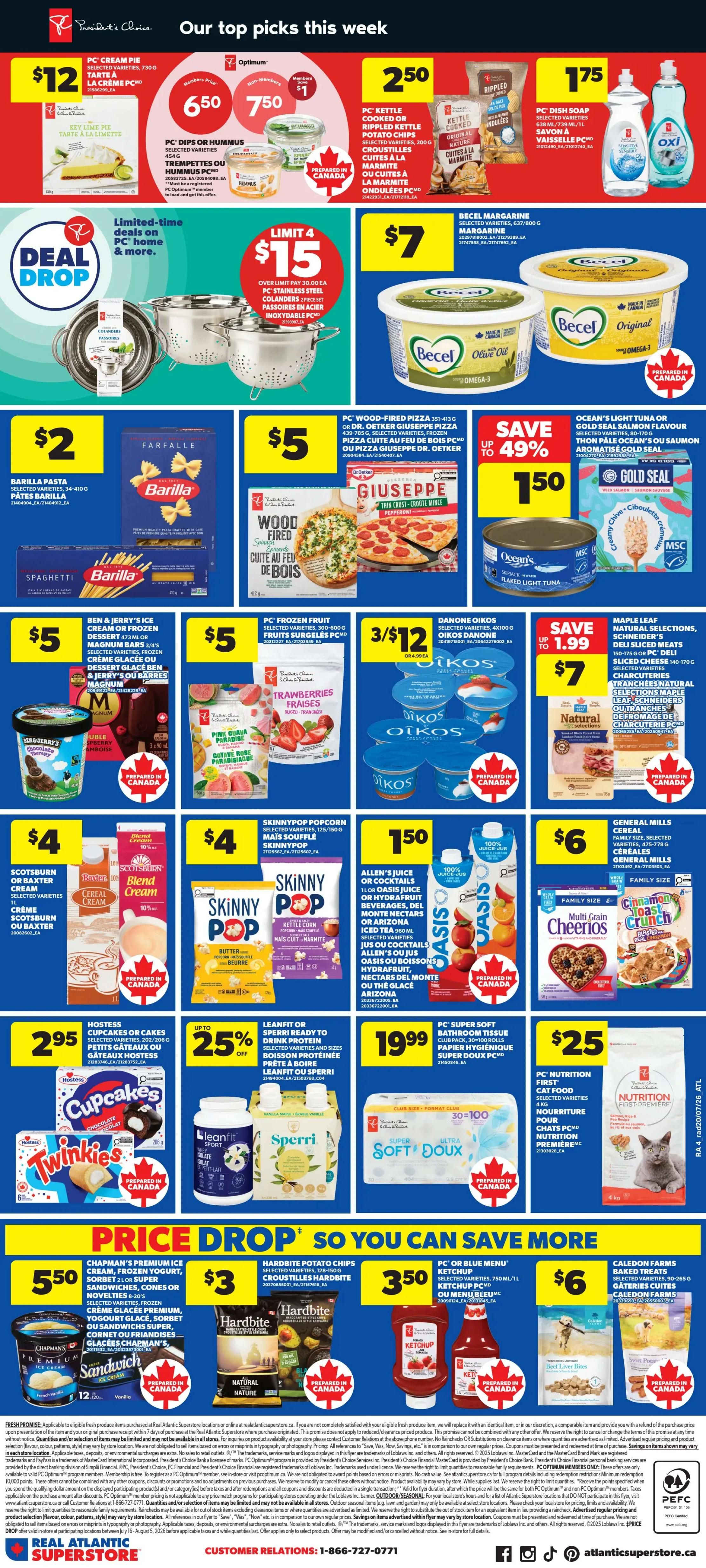 Real Atlantic Superstore Flyer July 23 to 29