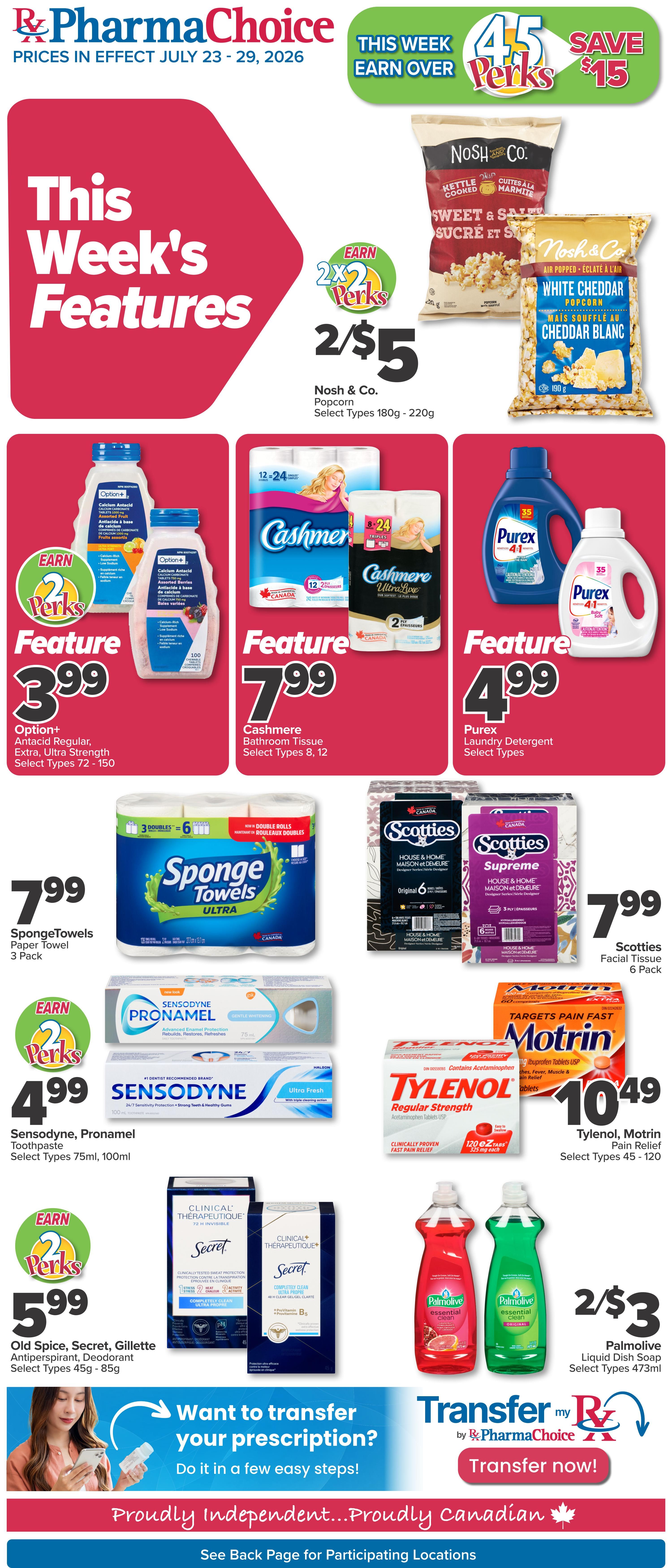 PharmaChoice (ON & Atlantic) Flyer July 23 to 29