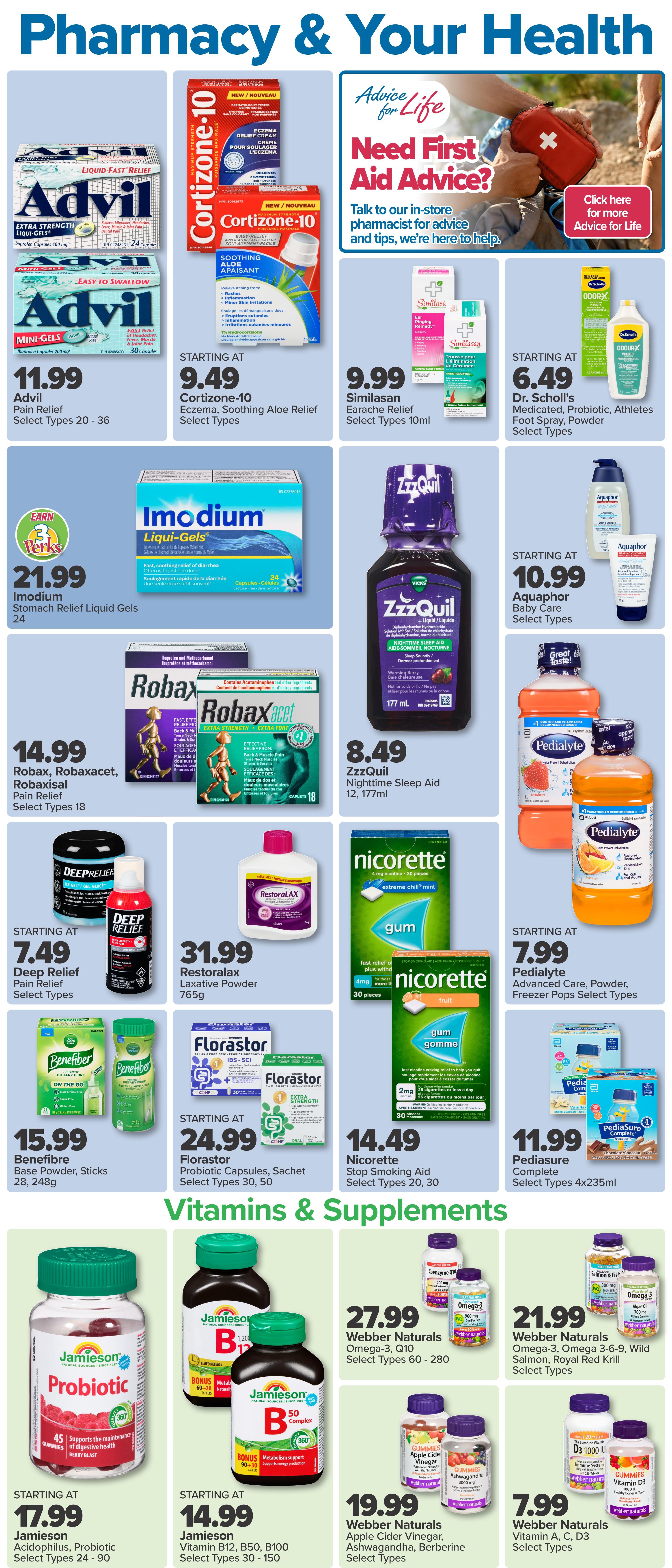 PharmaChoice (BC, AB, SK & MB) Flyer July 23 to 29