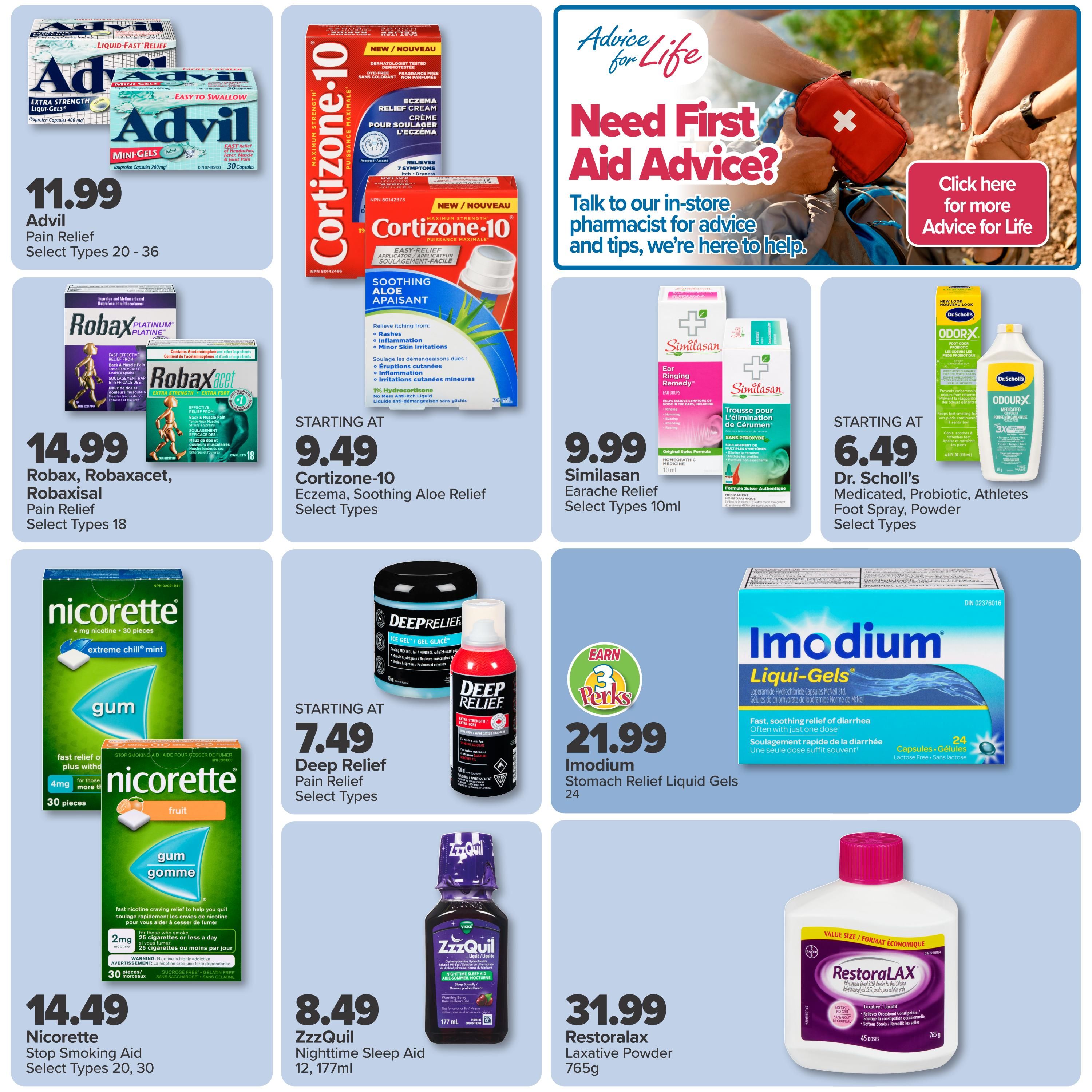 PharmaChoice Health Centre Flyer July 23 to 29