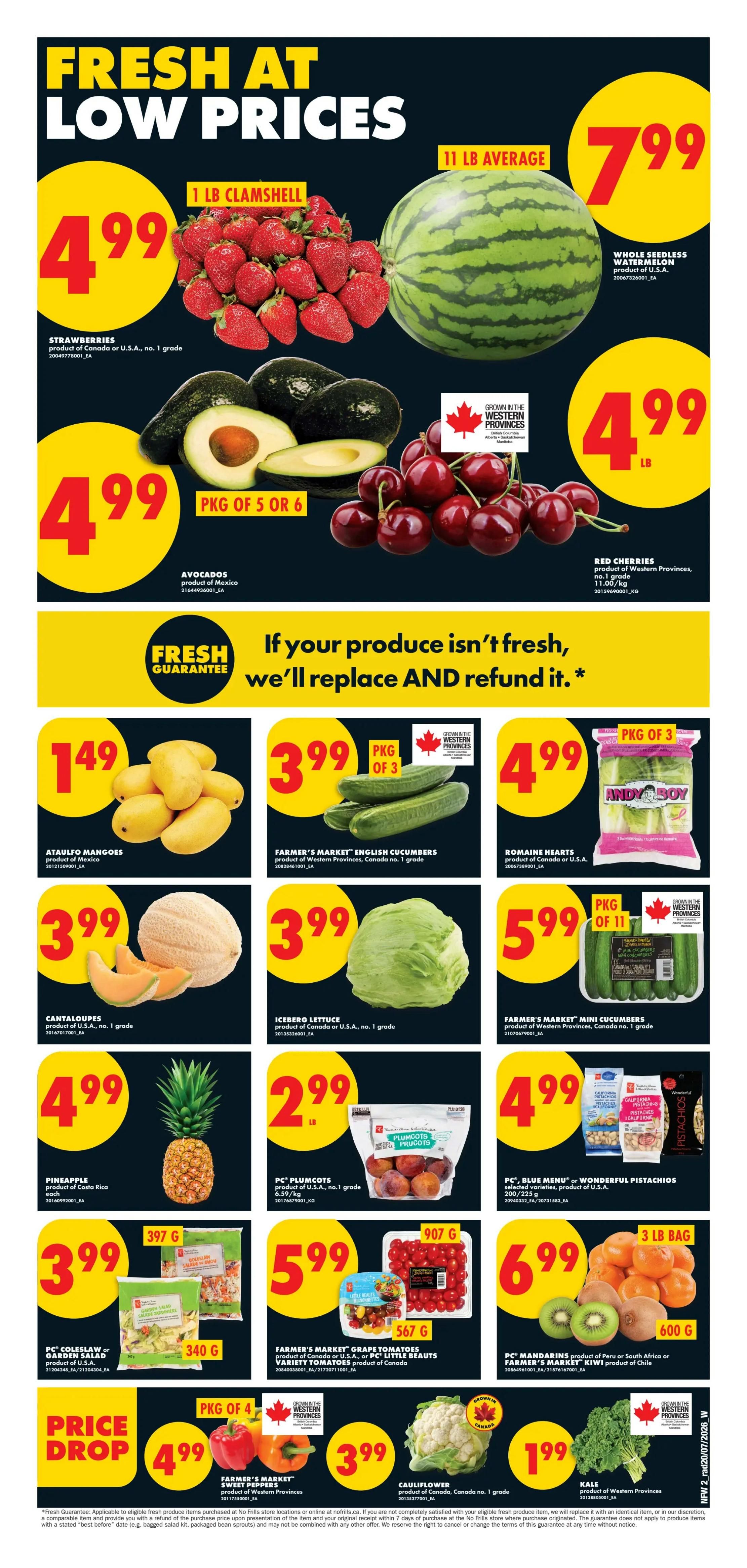 No Frills (West) Flyer July 23 to 29