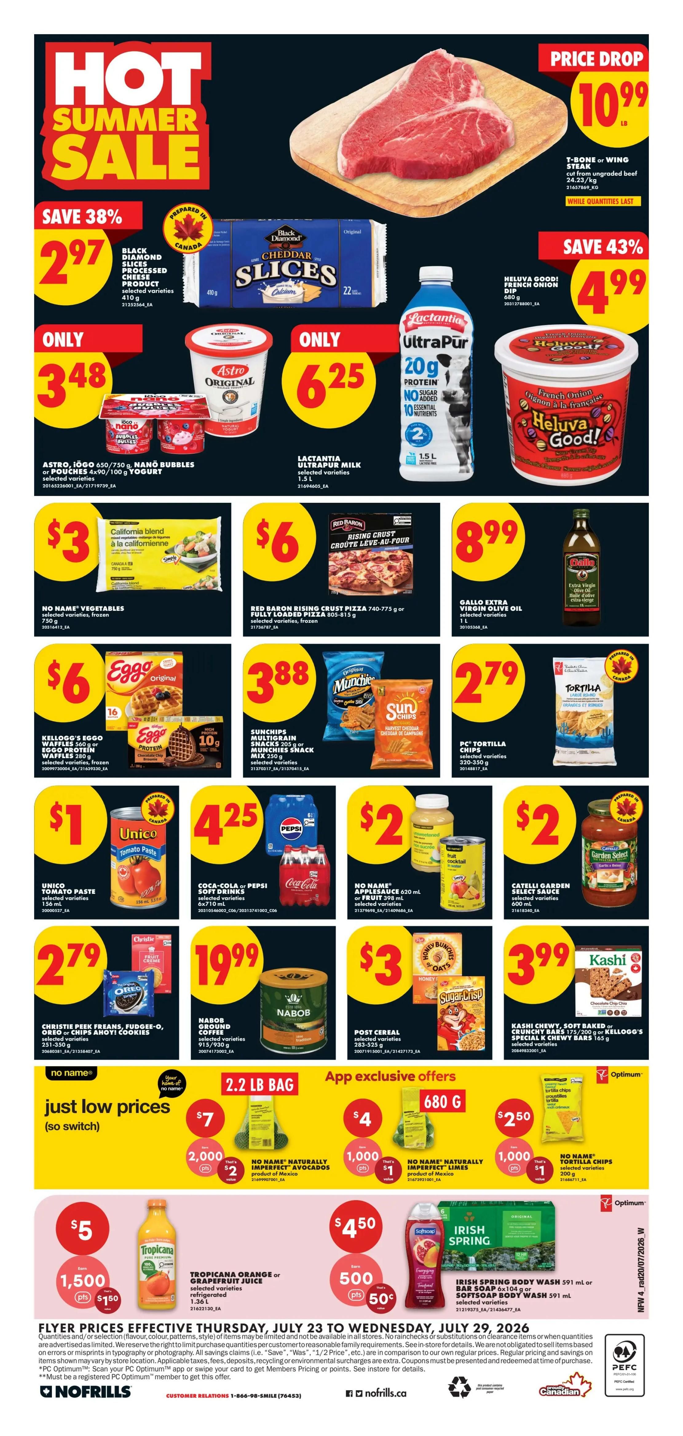 No Frills (West) Flyer July 23 to 29