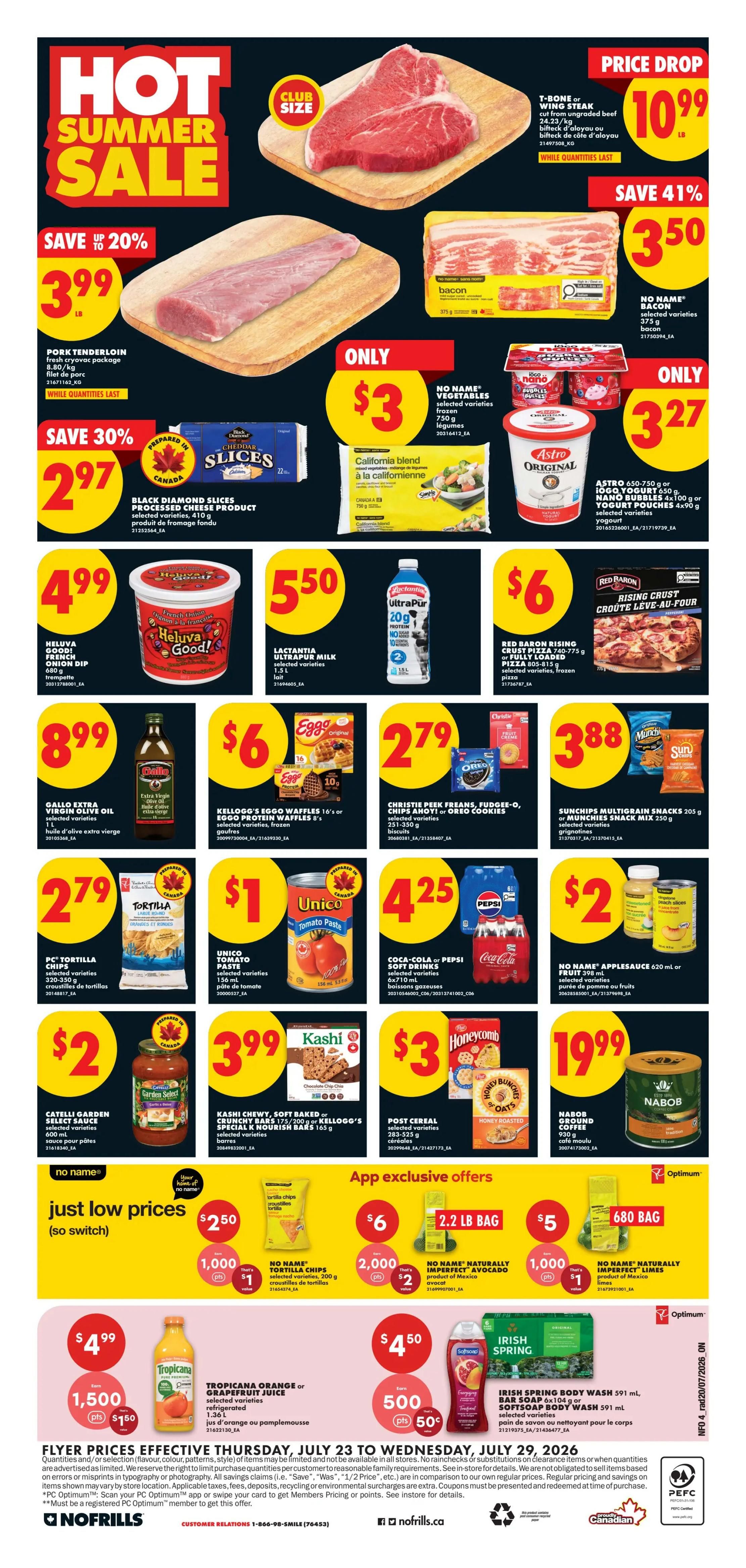 No Frills (ON) Flyer July 23 to 29