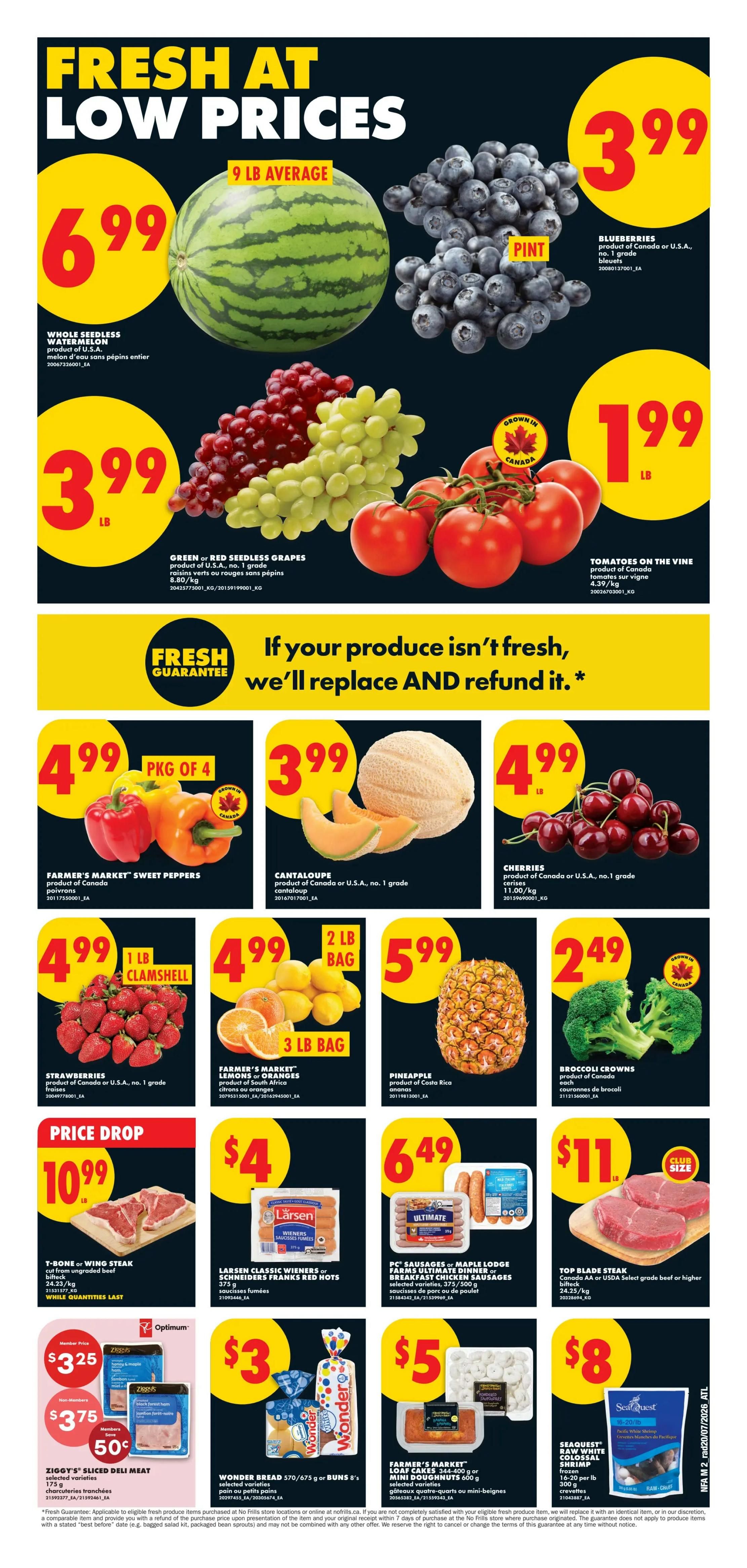 No Frills (Atlantic) Flyer July 23 to 29