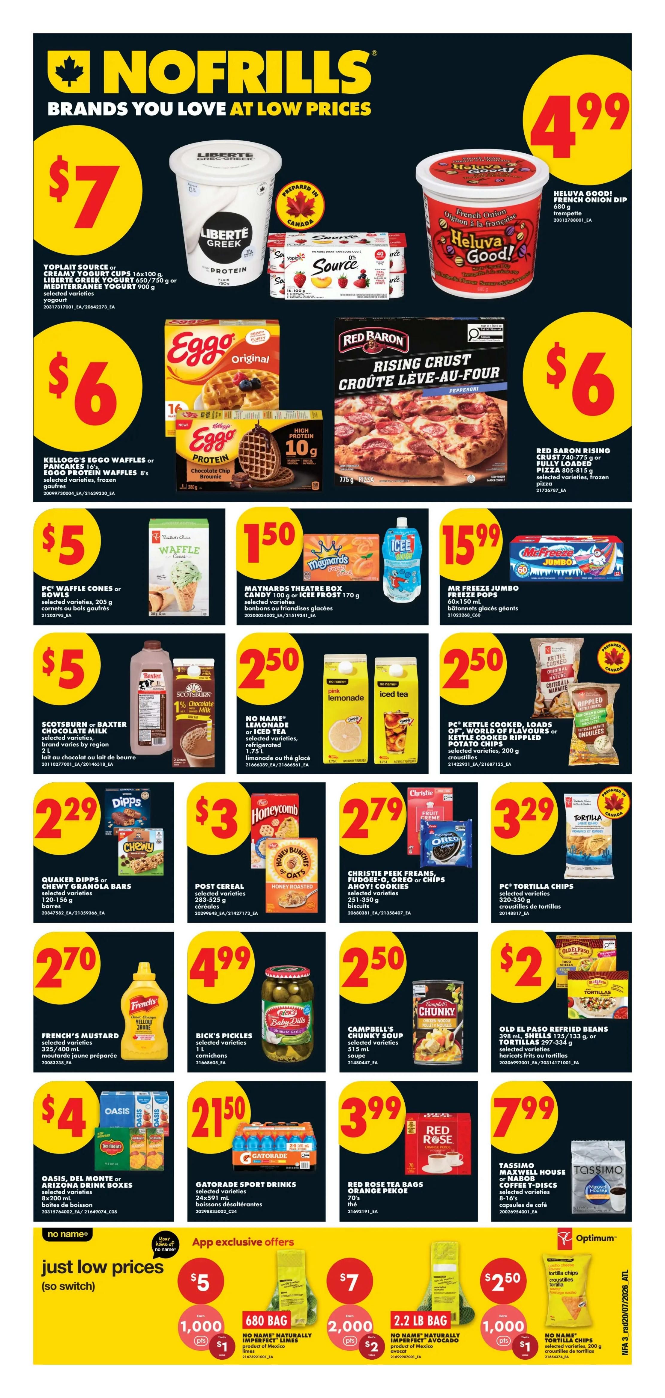 No Frills (Atlantic) Flyer July 23 to 29