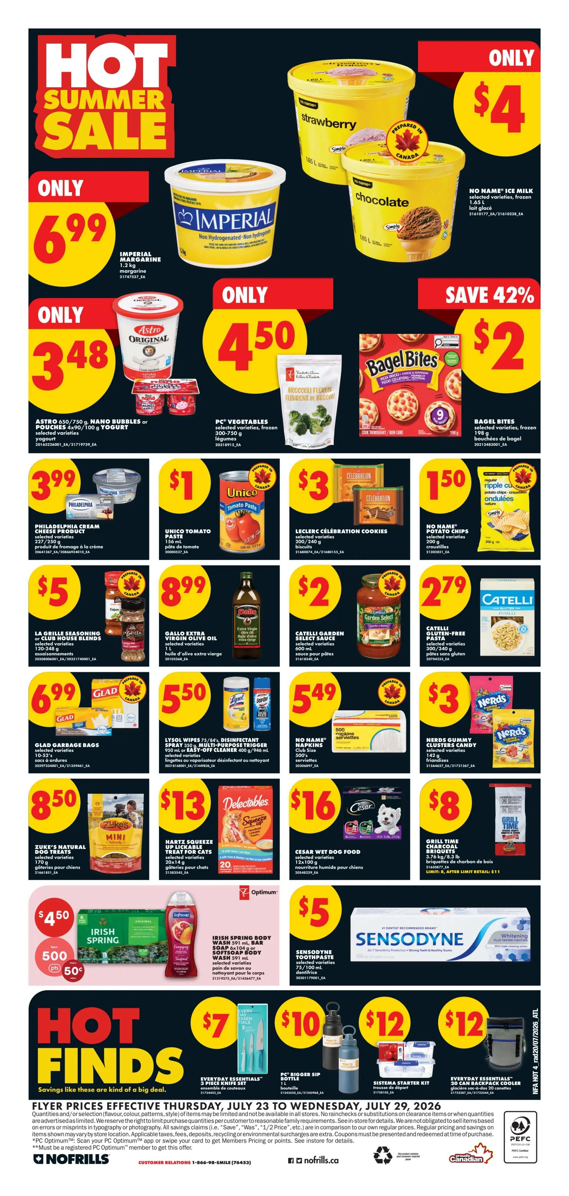 No Frills (Atlantic) Flyer July 23 to 29