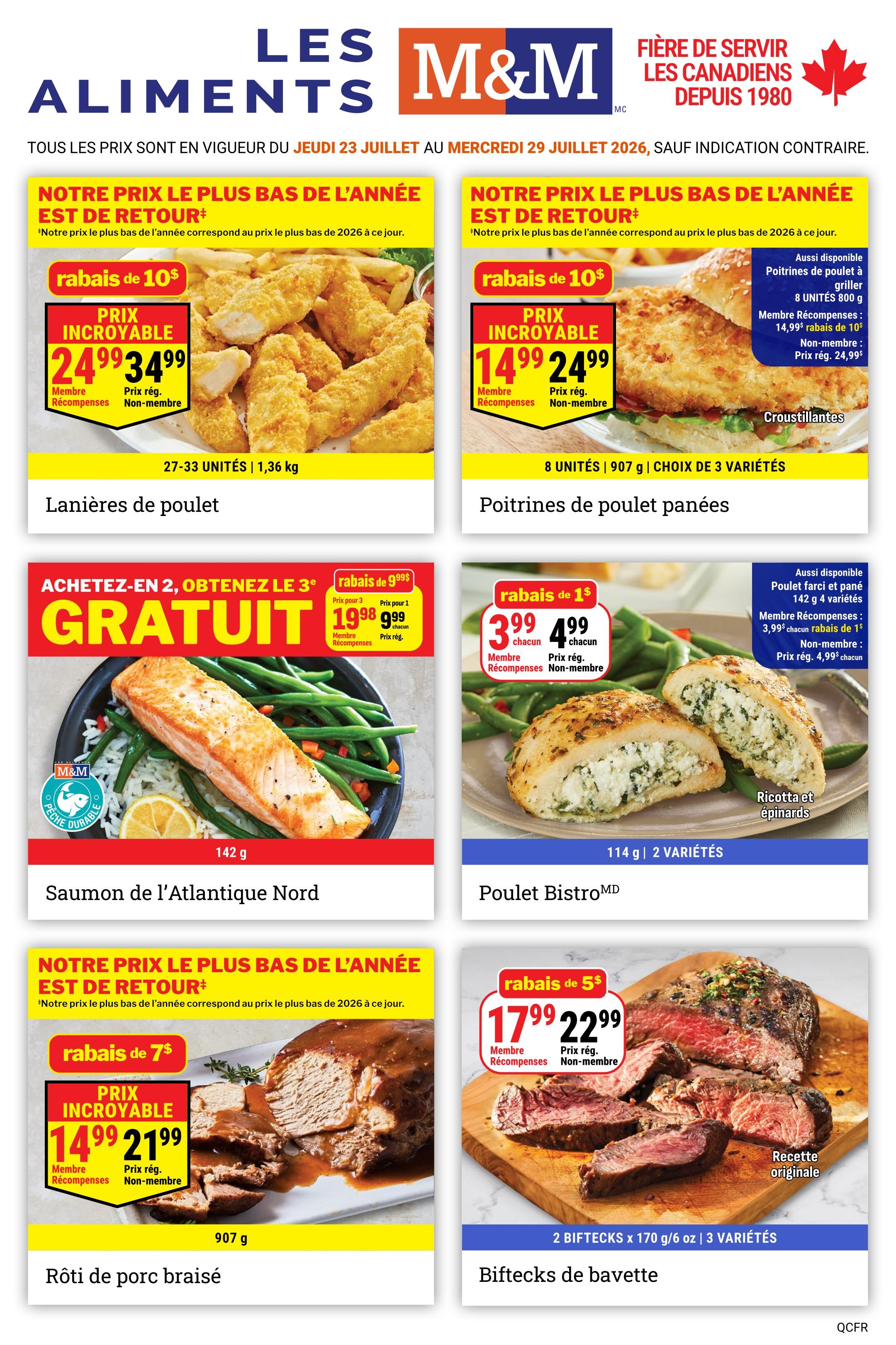M&M Food Market (QC) Flyer July 23 to 29