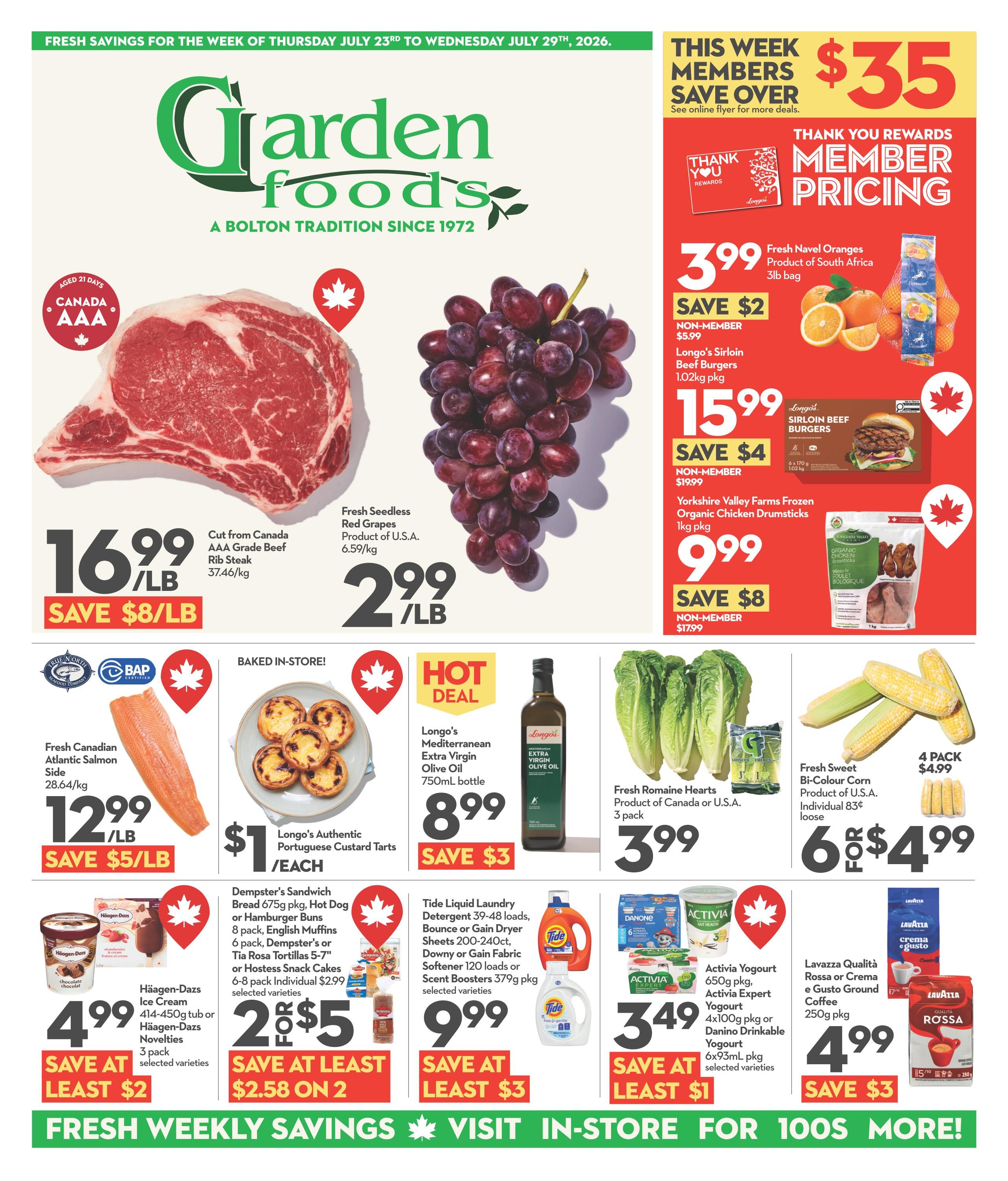 Garden Foods Flyer July 23 to 29