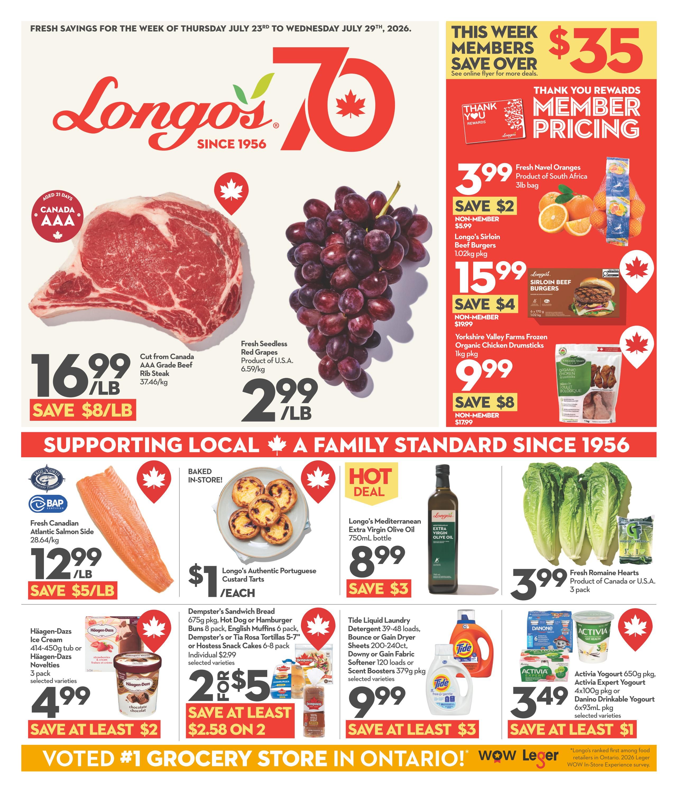 Longo's Flyer July 23 to 29