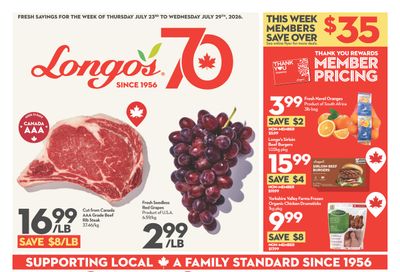 Longo's Flyer July 23 to 29